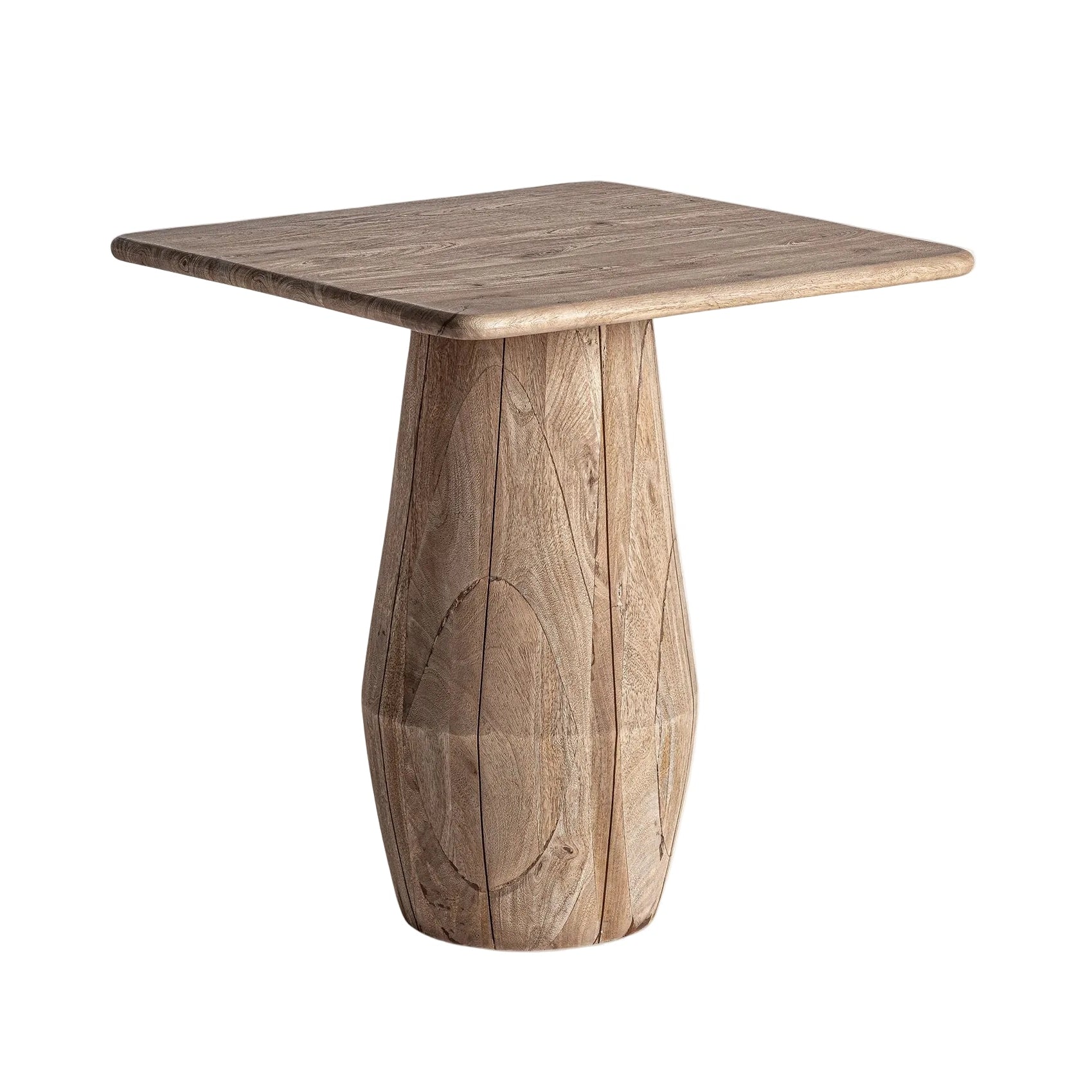 Barhocker JACQUARD aus Mangoholz