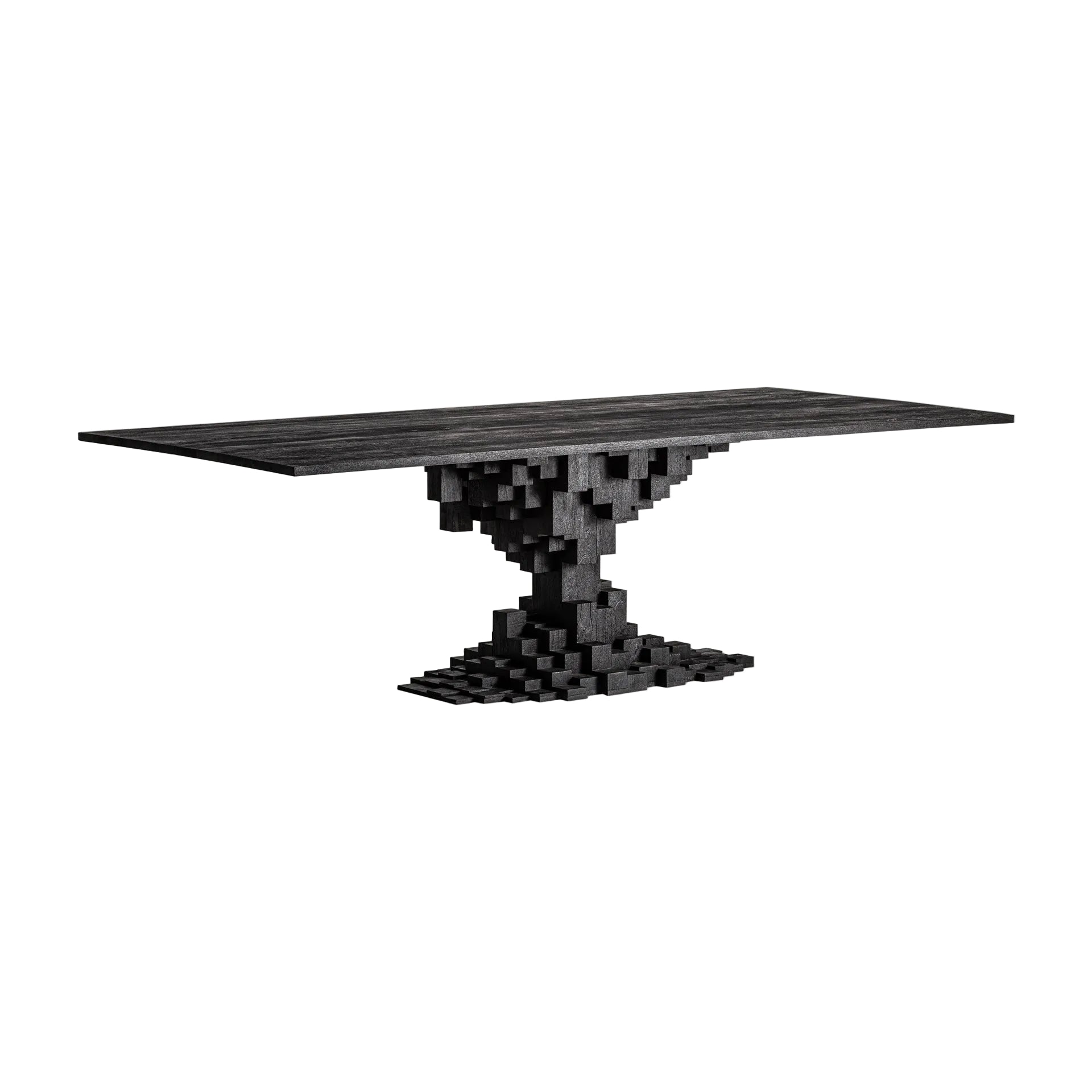 Tisch PÈTRIA schwarzes Mangoholz