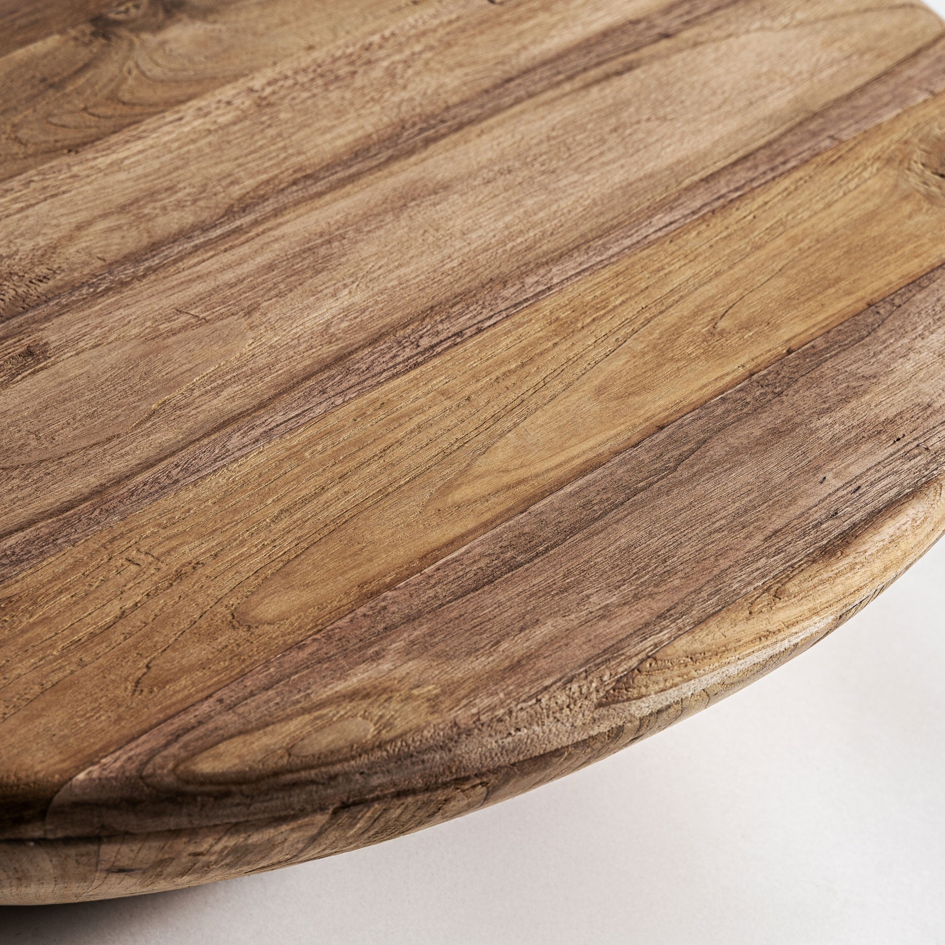 ERLOY Conical Coffee Table Recycled Teak Wood