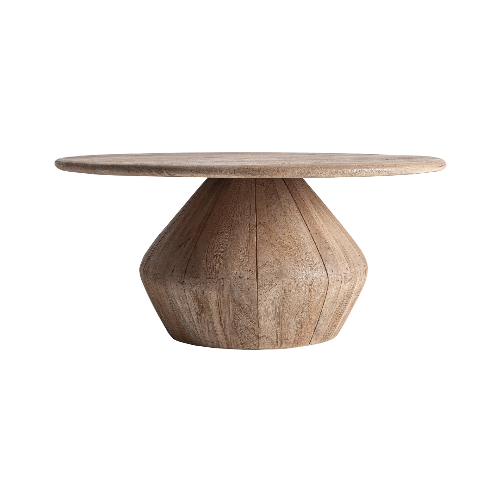 Round Coffee Table JACQUARD Mango Wood