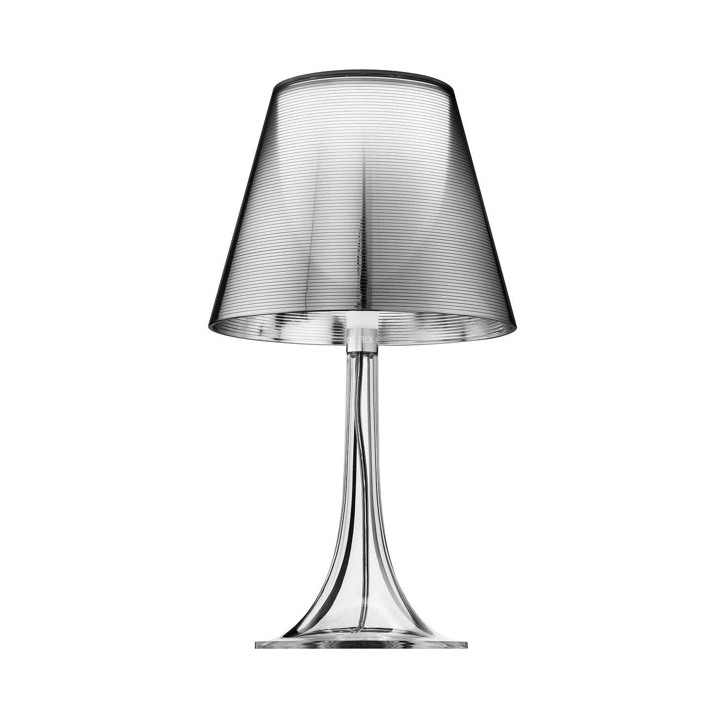 Tischlampe MISS K mit silbernem Schirm