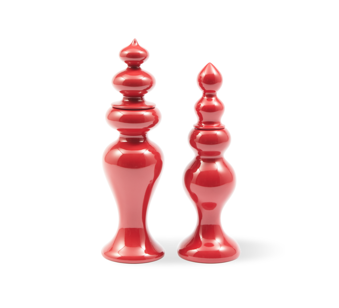 GRINDER SALT/PEPPER salt and pepper mill coral red