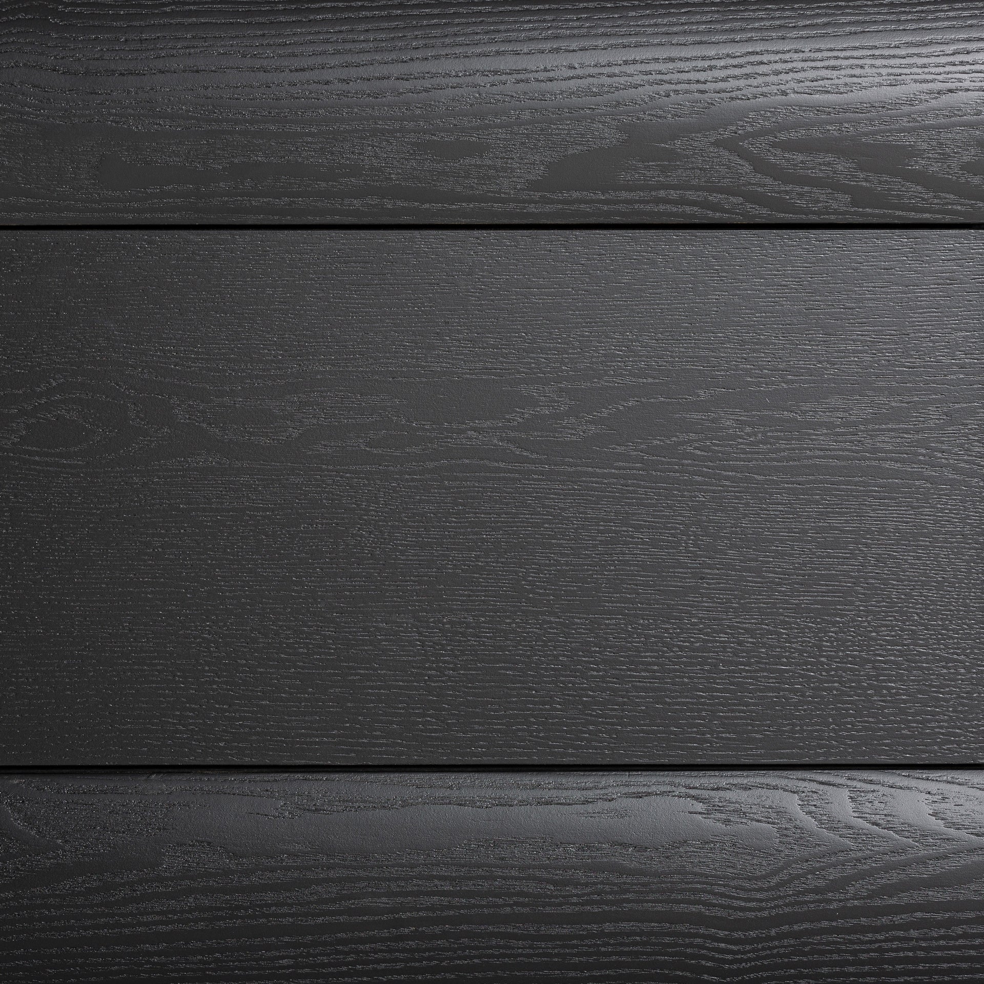 RTV-Sideboard CHAMONIX aus schwarzem Eichenholz