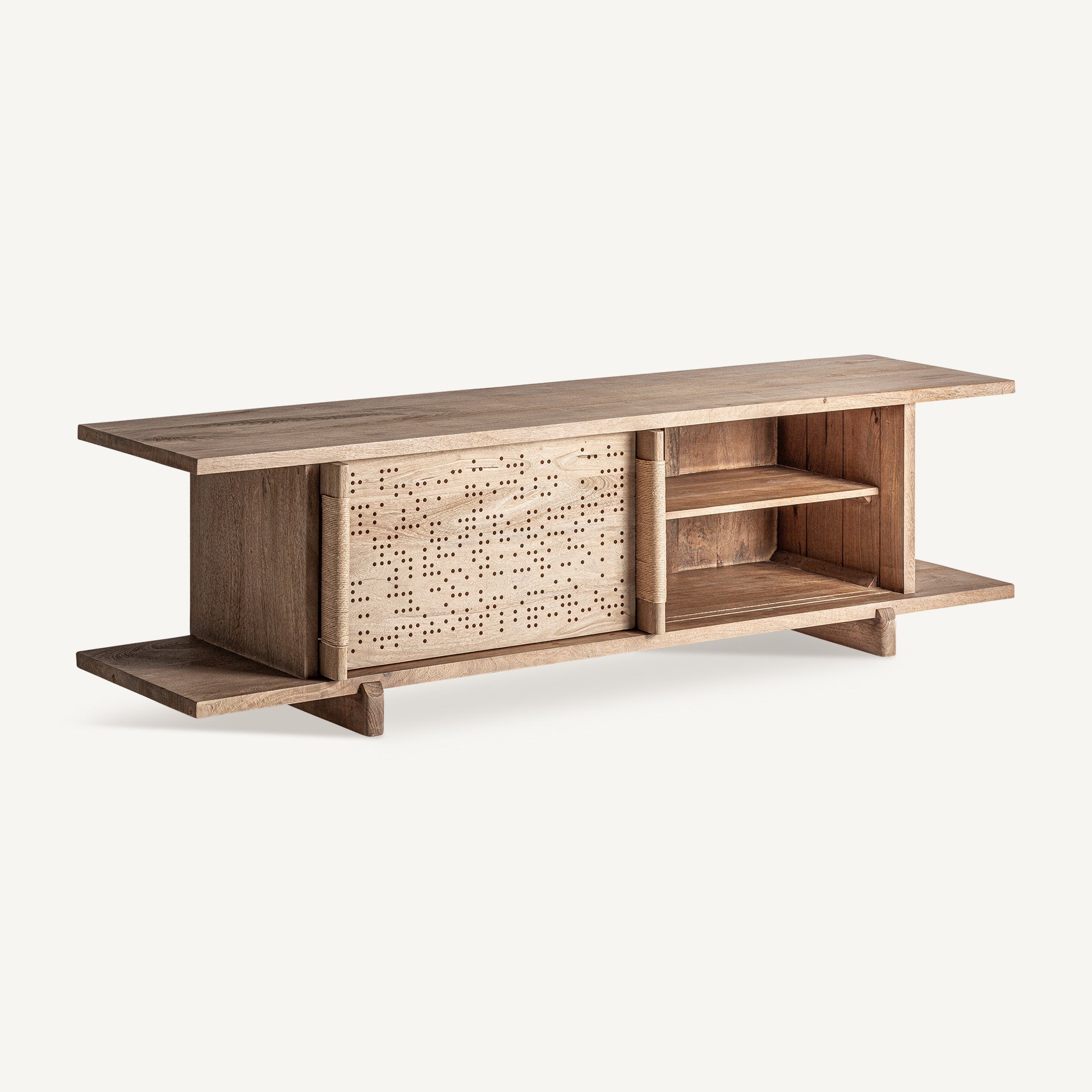 RTV-Sideboard JACQUARD Mango-Holz