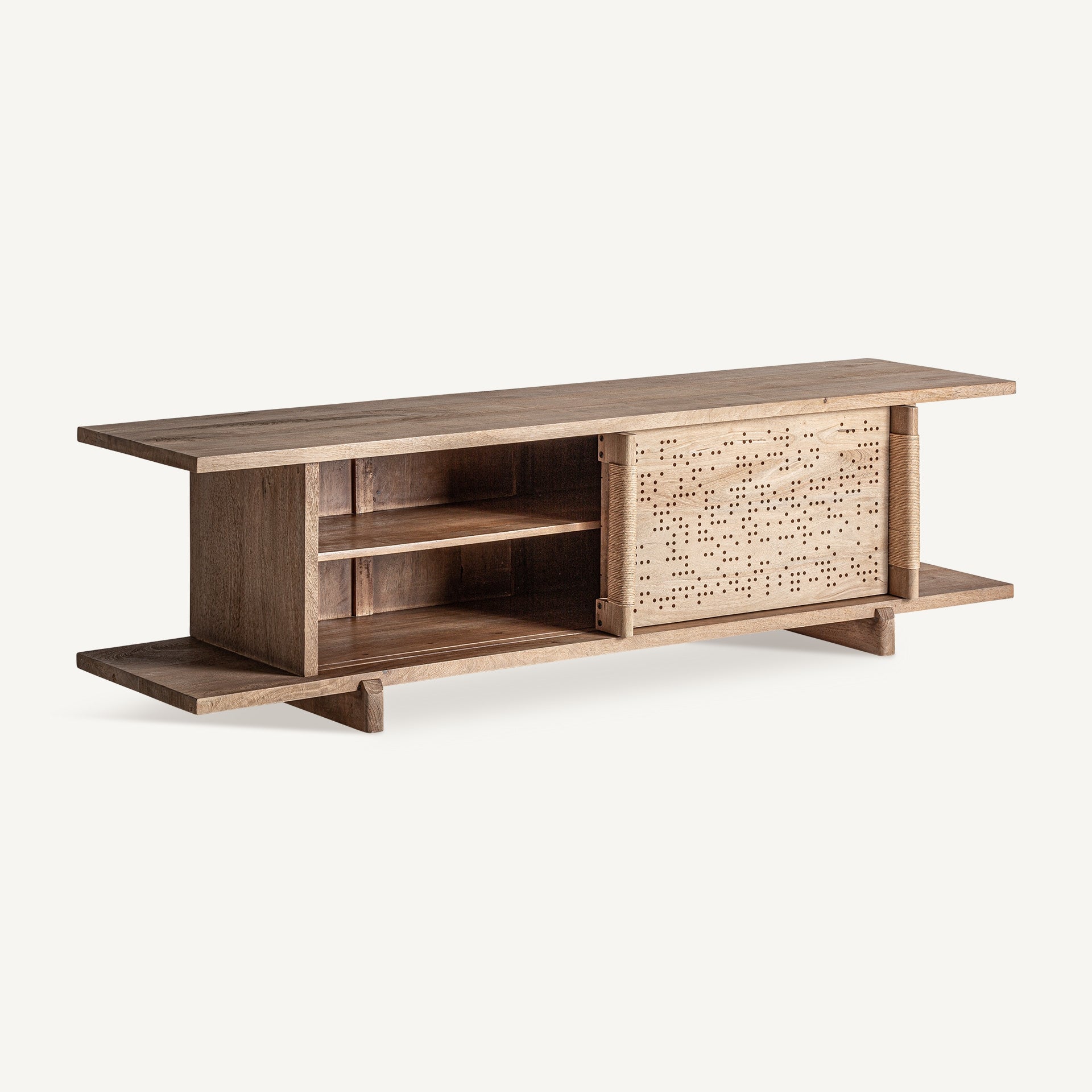 RTV-Sideboard JACQUARD Mango-Holz
