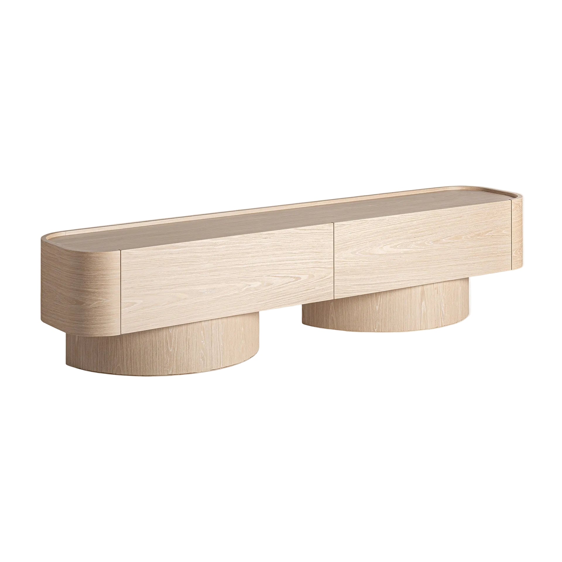 RTV-Sideboard PRAYSSAC Eichenfurnier