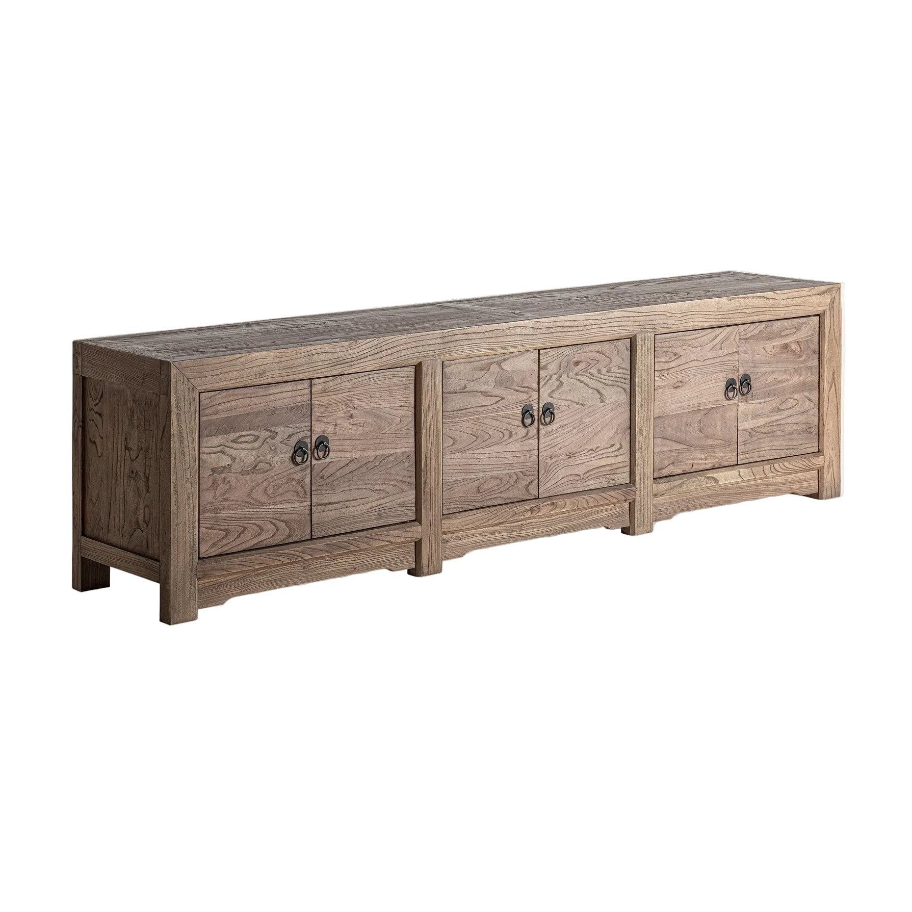 RTV-Sideboard UNTZA aus recyceltem Kiefernholz