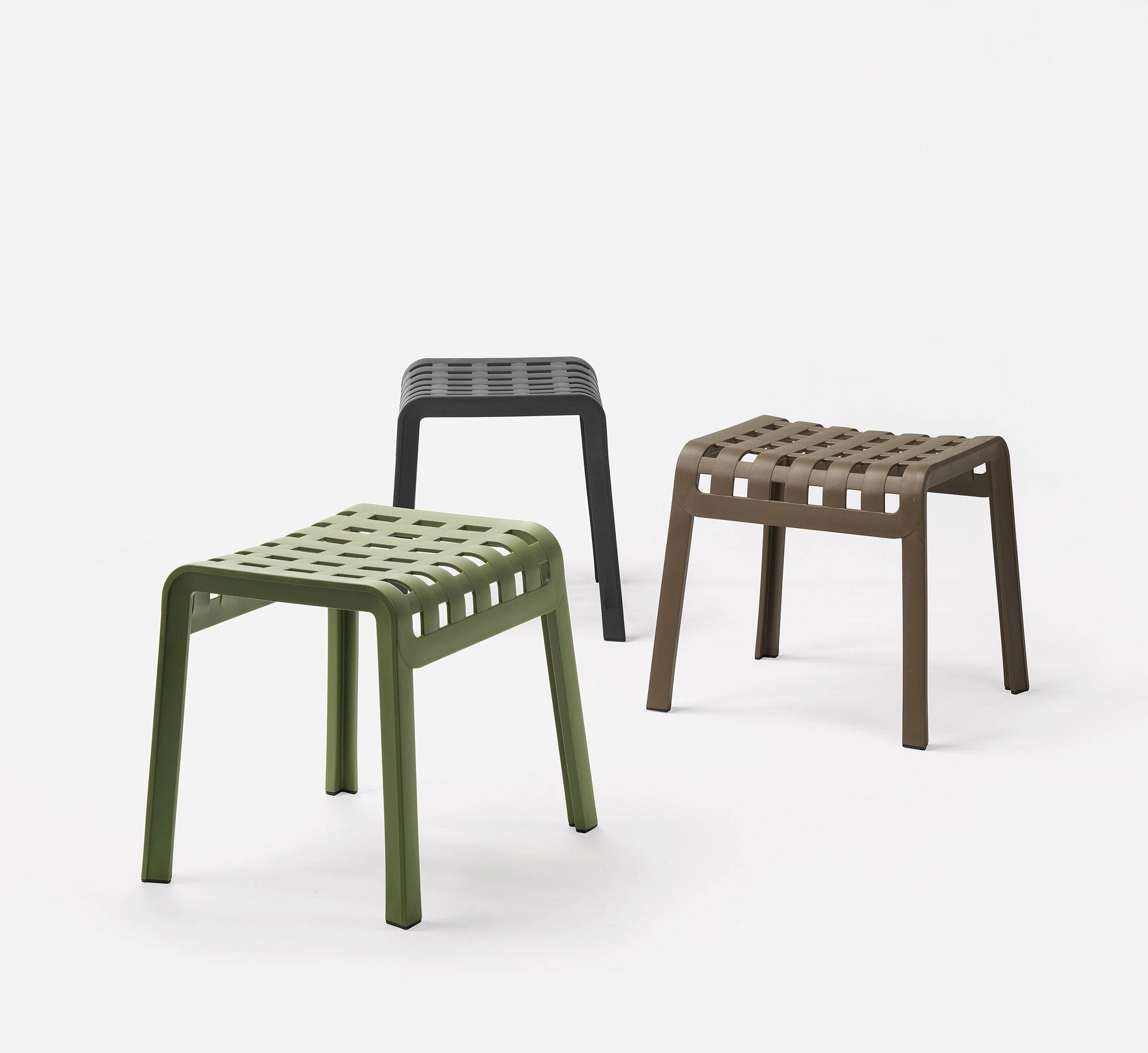 Outdoor Footrest POGGIO agave green