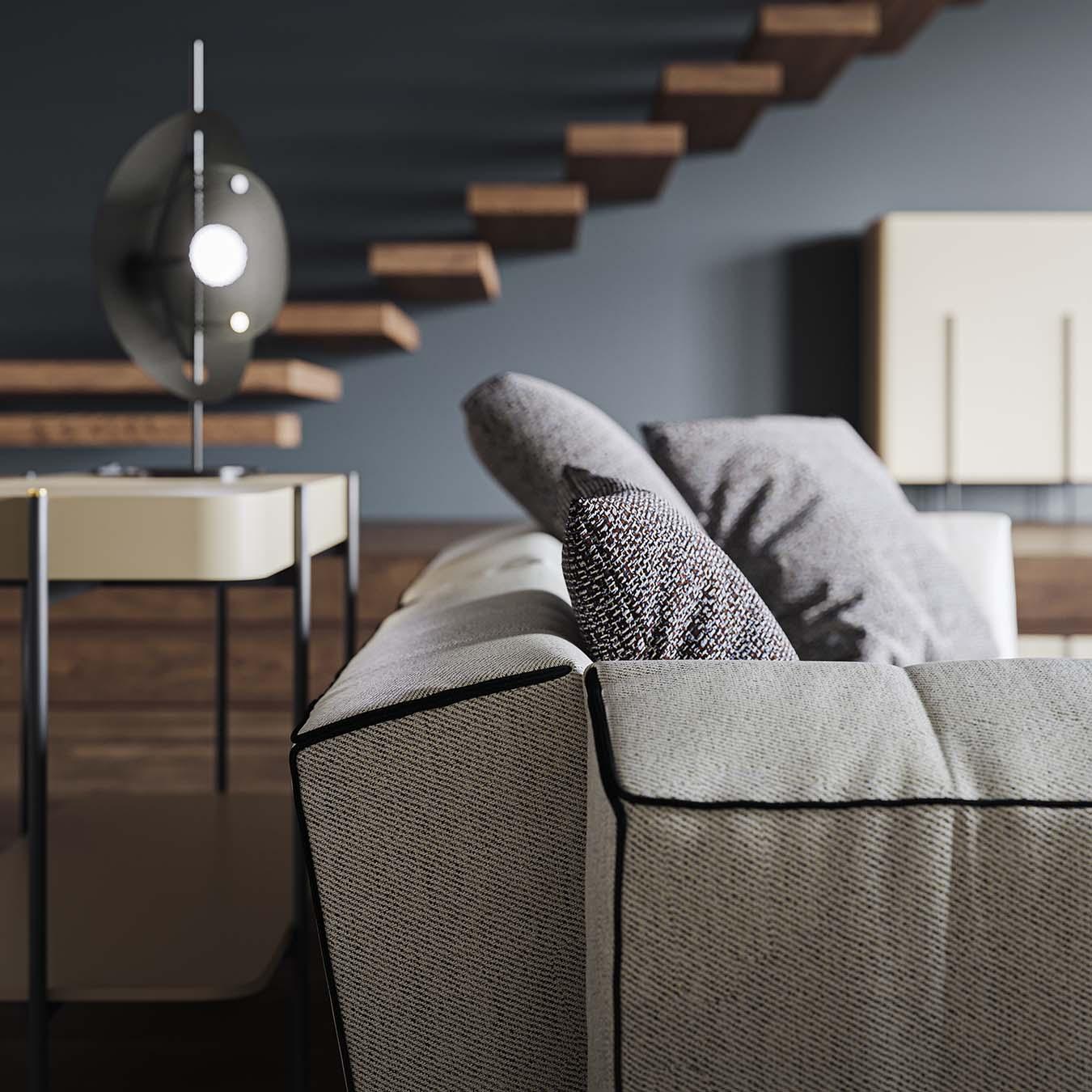 Narożnik DOLCEVITA grantowy Liu Jo Living Eye on Design
