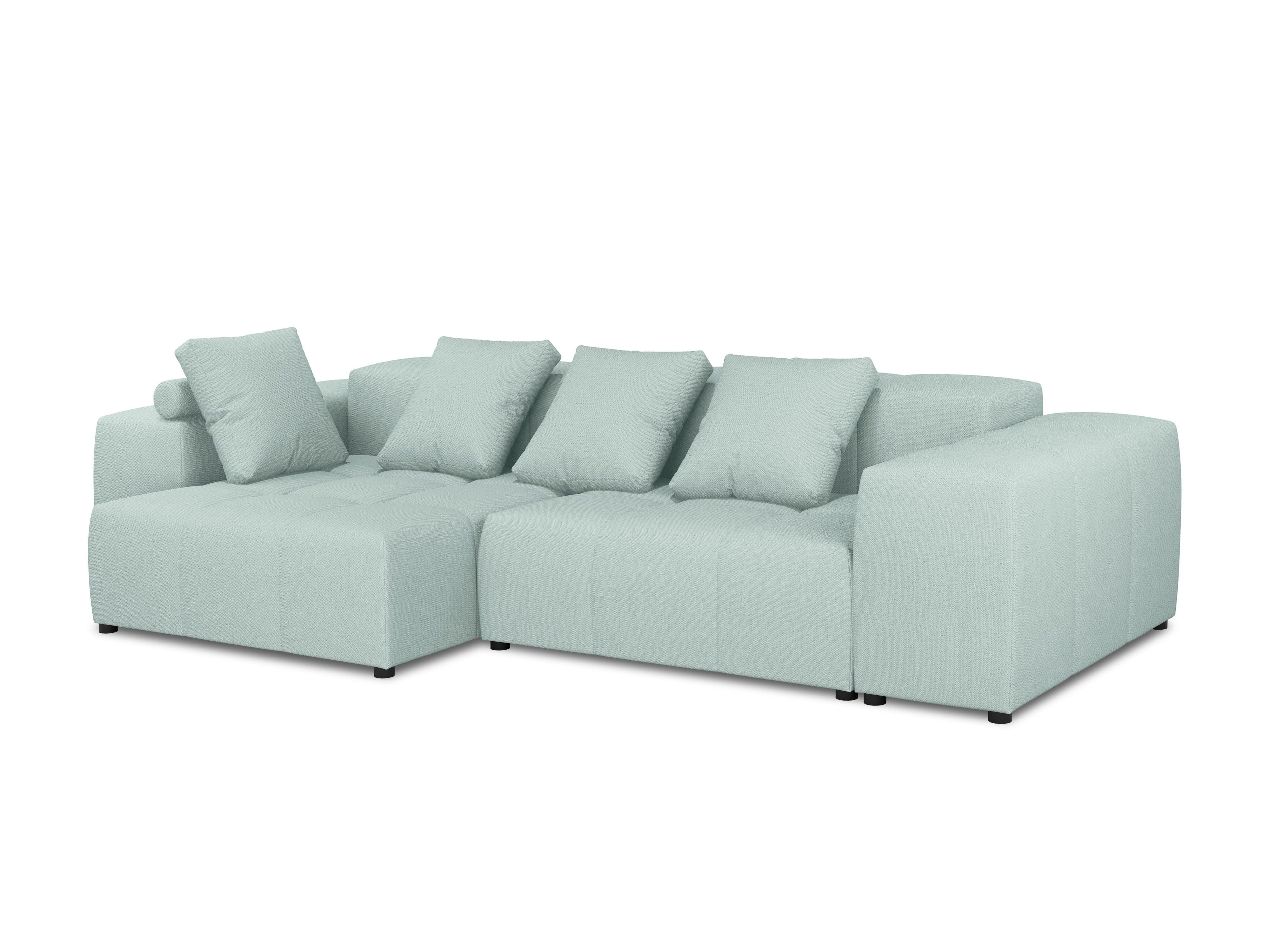 Narożnik modułowy 4-osobowy ROME miętowy Cosmopolitan Design Eye on Design