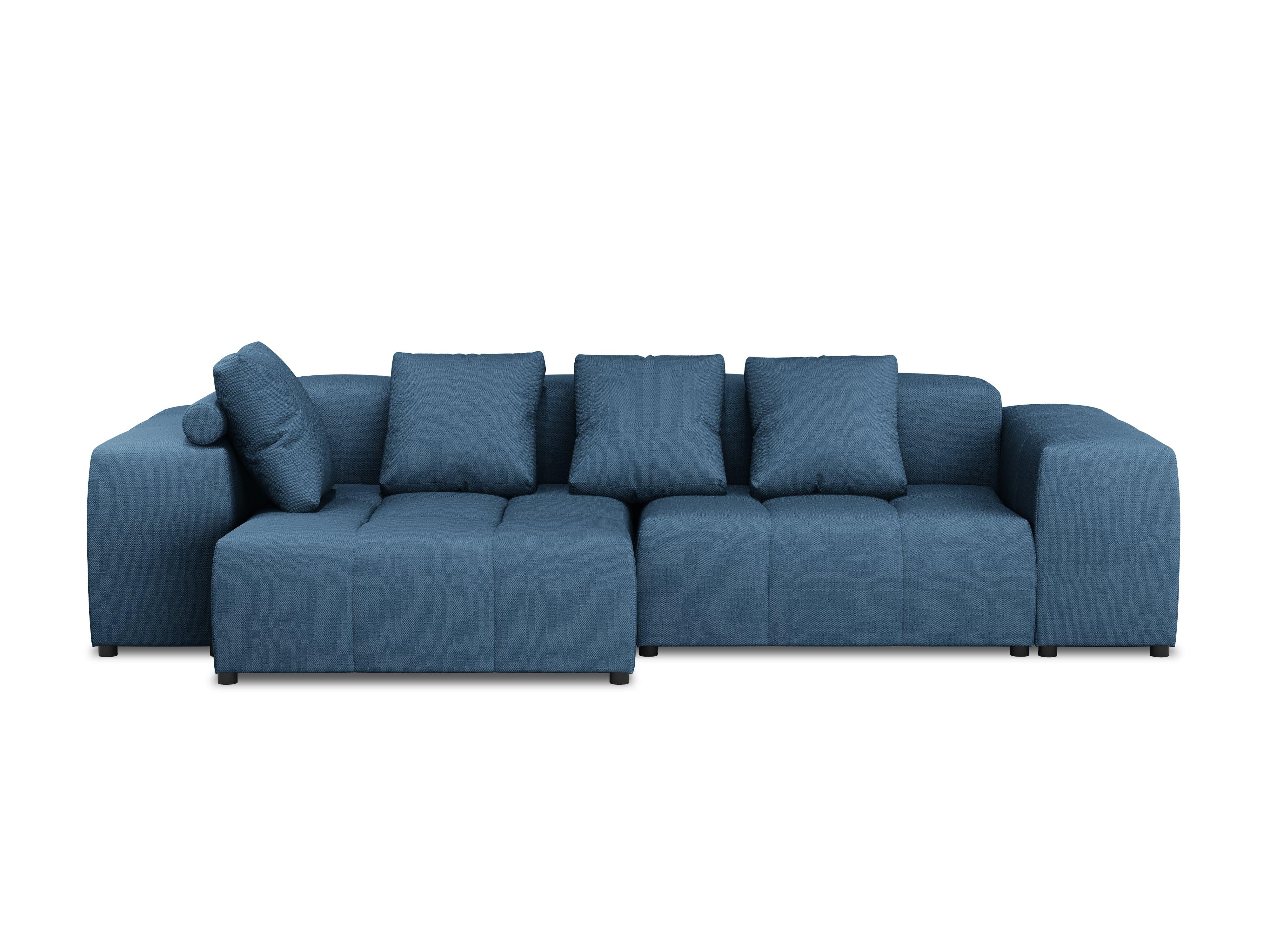Narożnik modułowy 4-osobowy ROME niebieski Cosmopolitan Design Eye on Design
