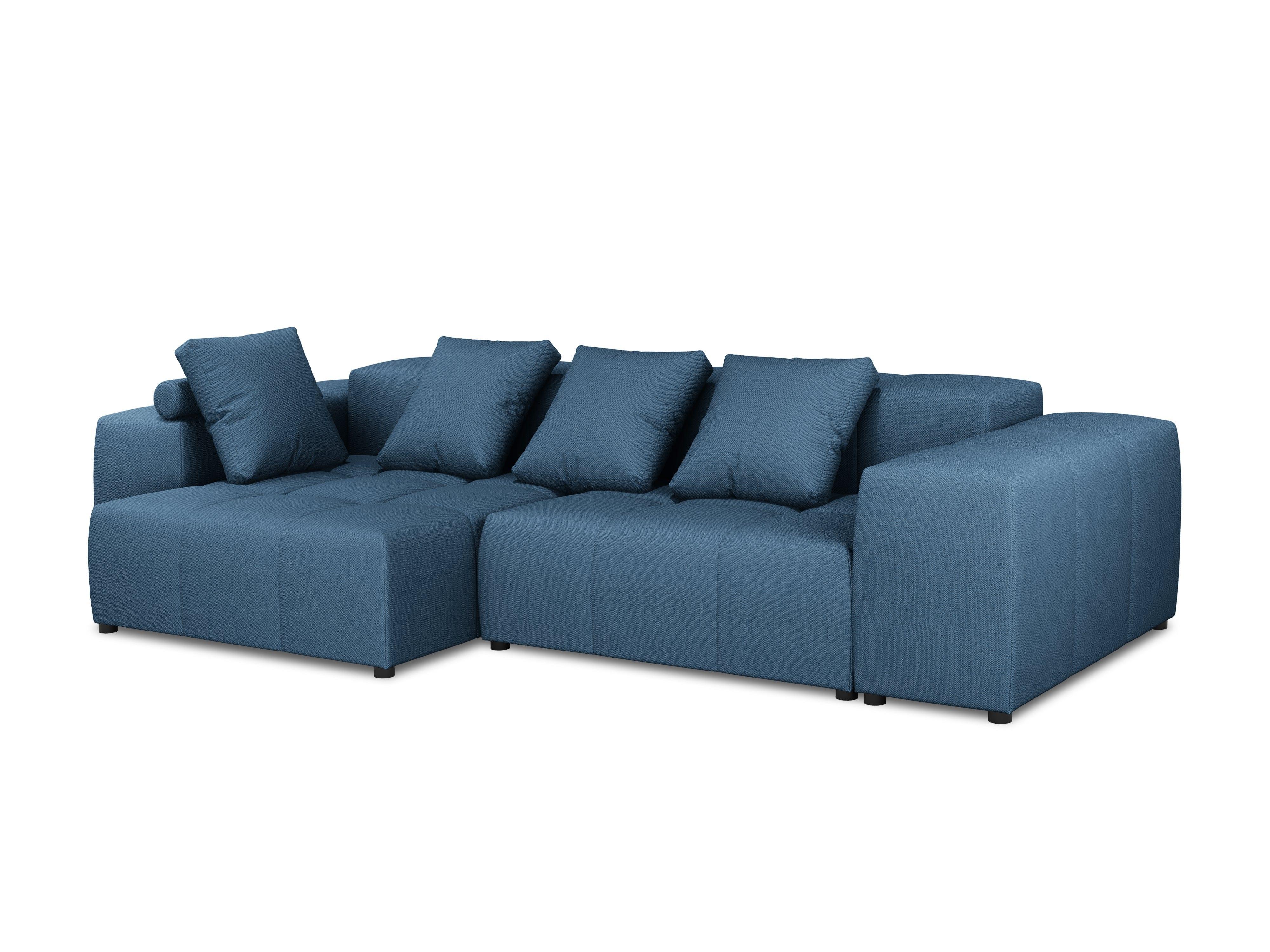 Narożnik modułowy 4-osobowy ROME niebieski Cosmopolitan Design Eye on Design