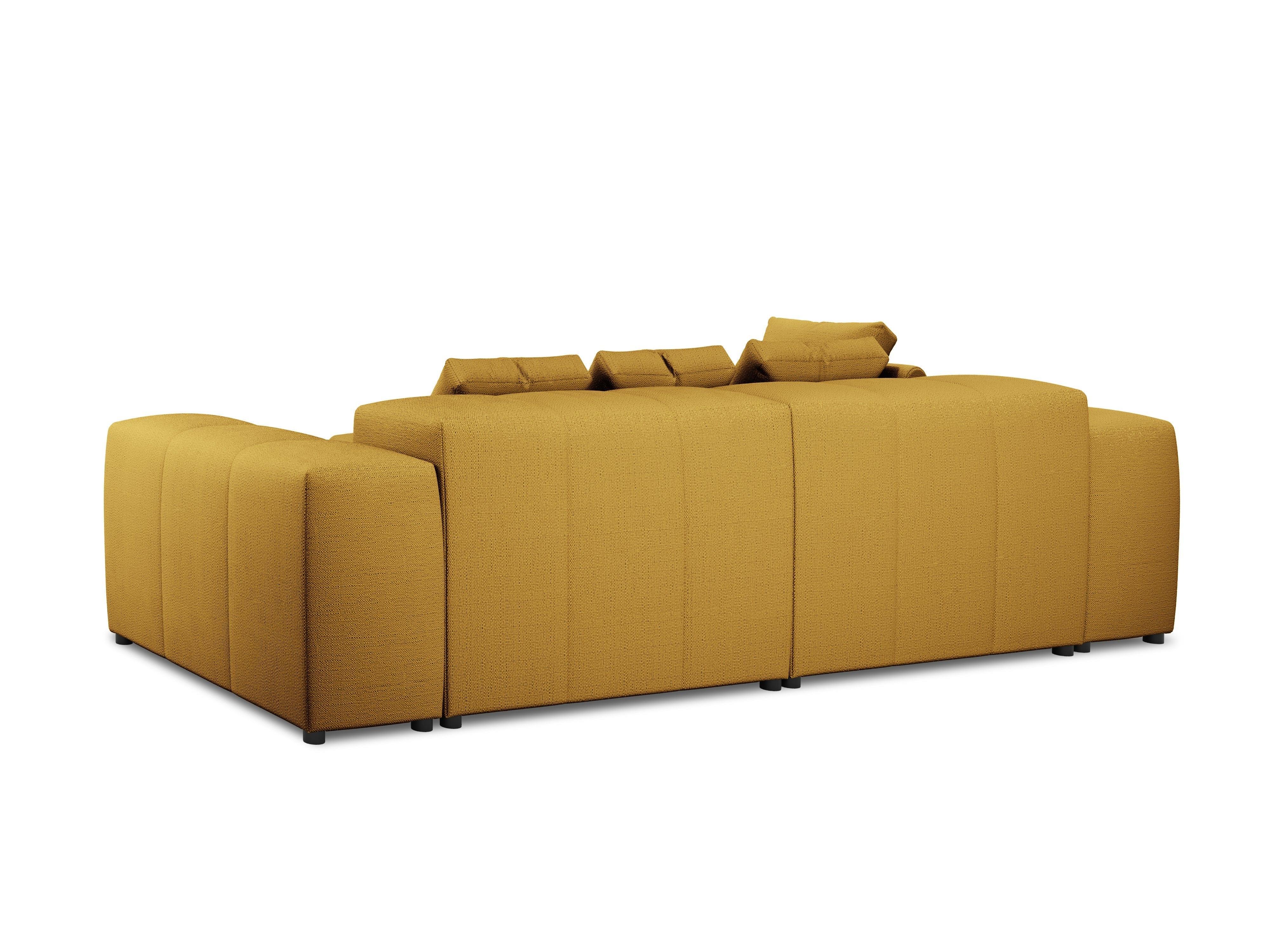 Narożnik modułowy 5-osobowy ROME żółty Cosmopolitan Design Eye on Design