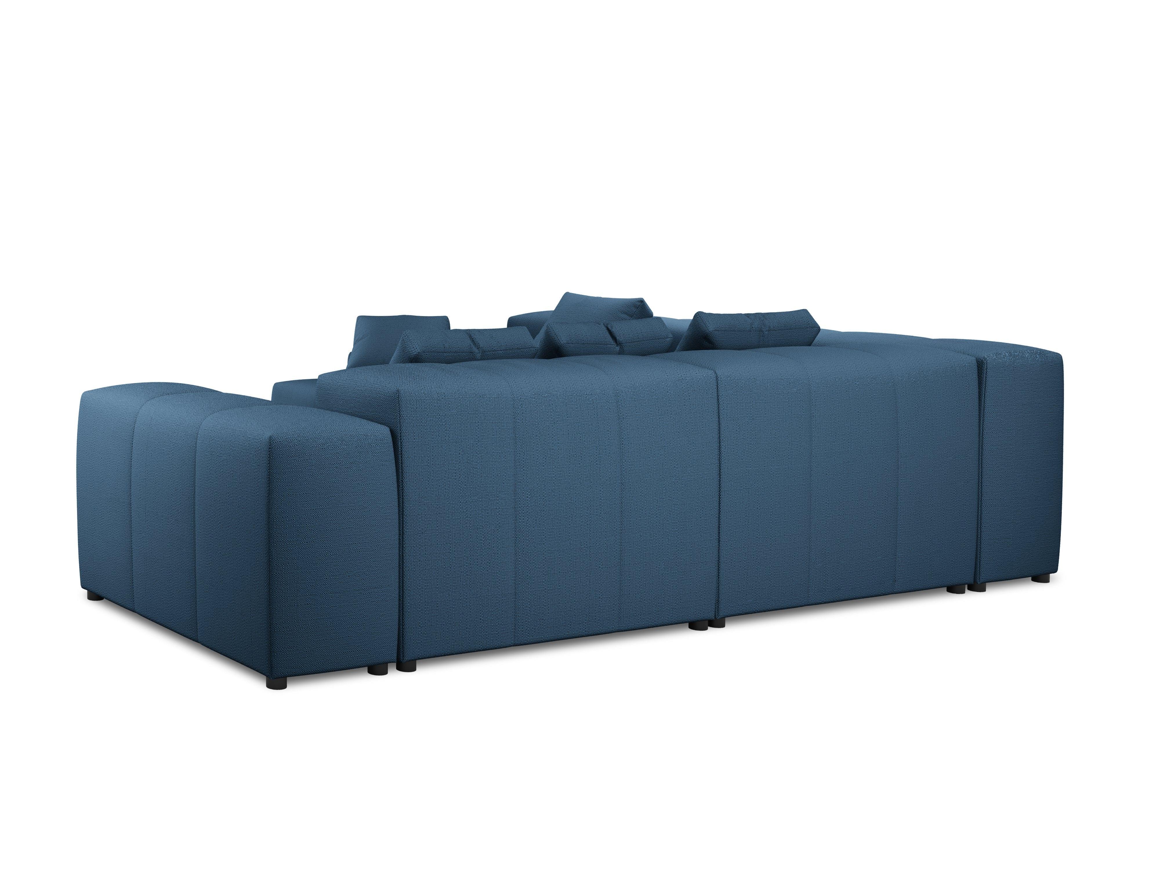 Narożnik modułowy duży 5-osobowy ROME niebieski Cosmopolitan Design Eye on Design