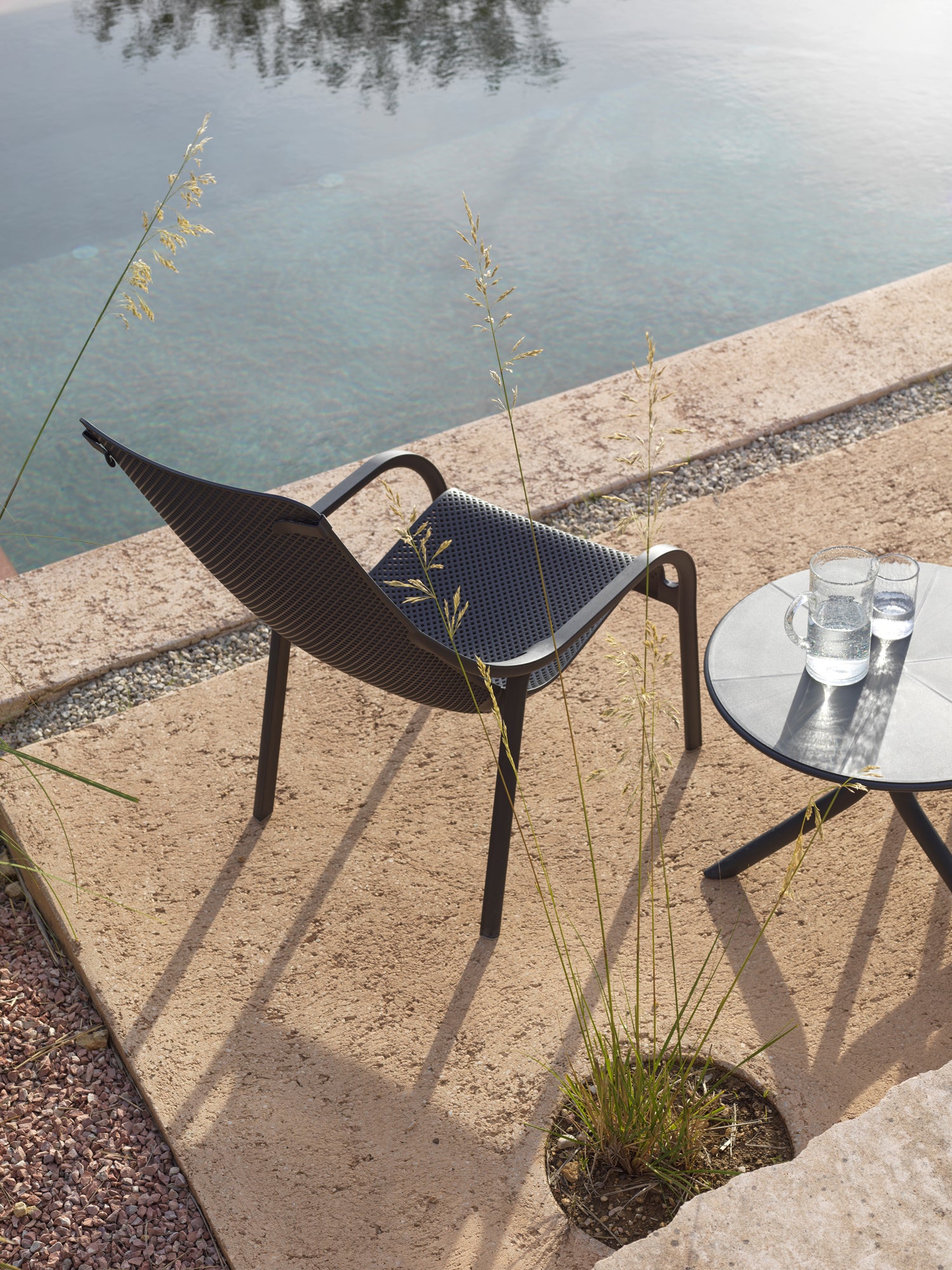 NET Outdoor Armchair White