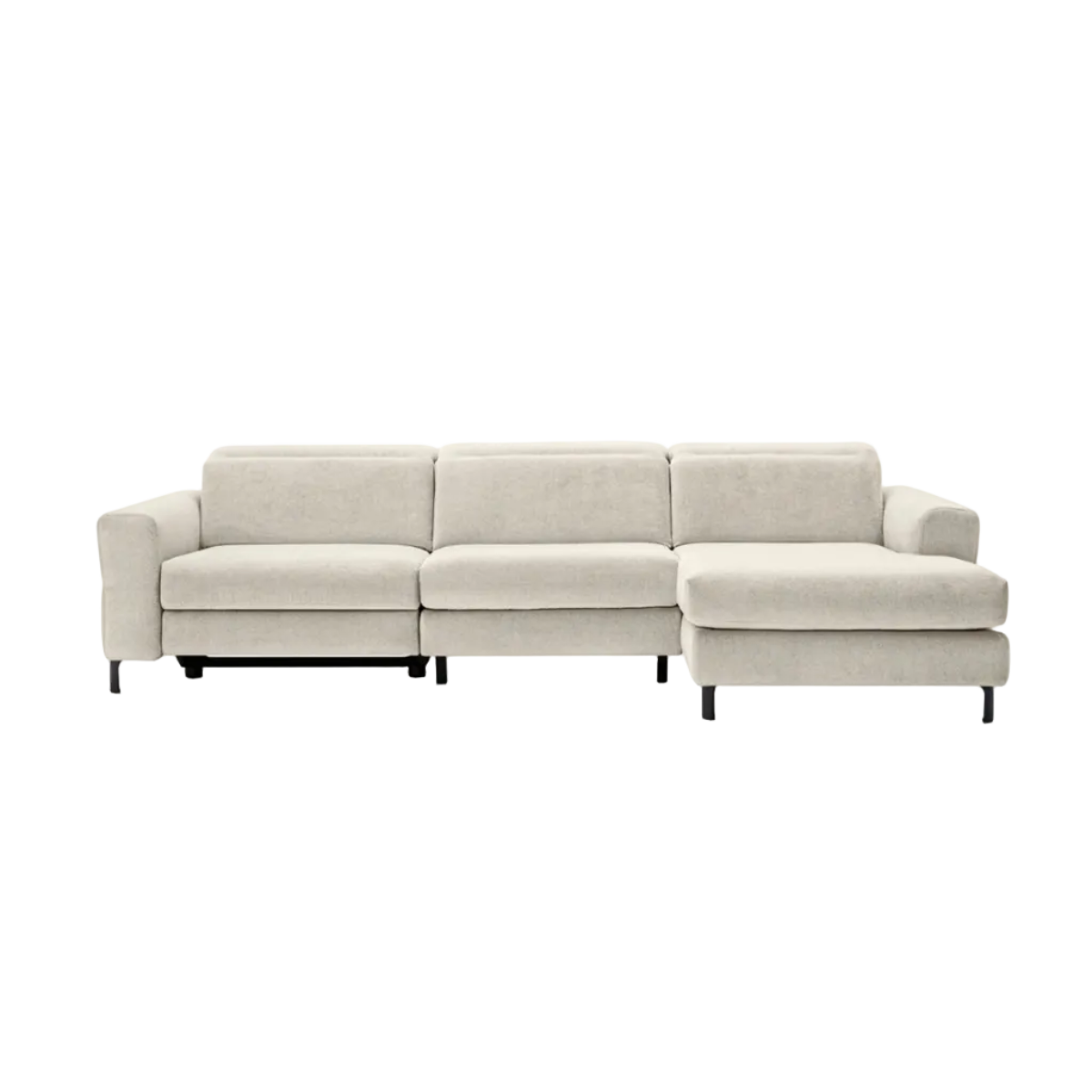 Right-facing corner sofa NORMA upholstered