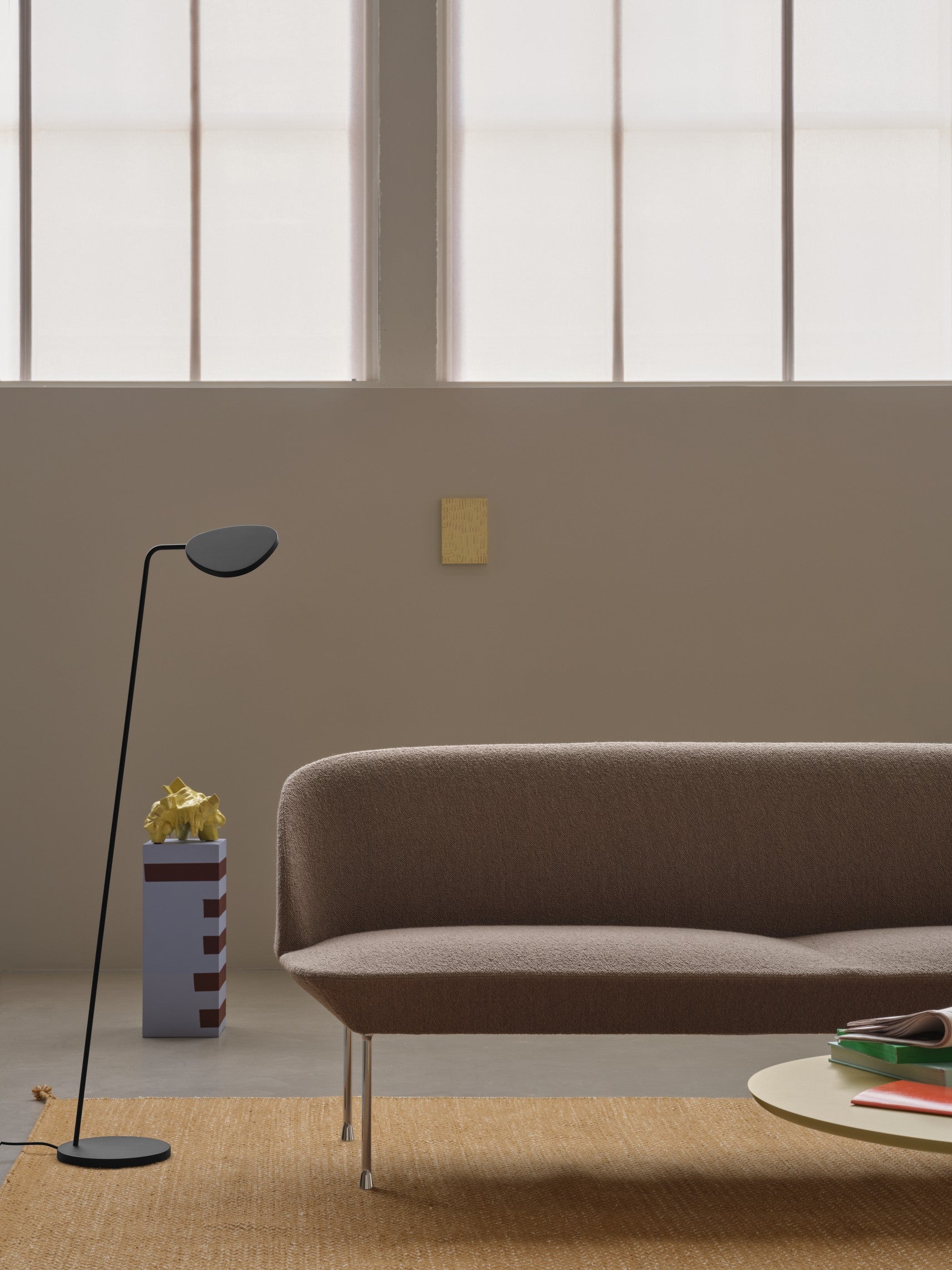 Sofa für 2 Personen OSLO, gepolstert