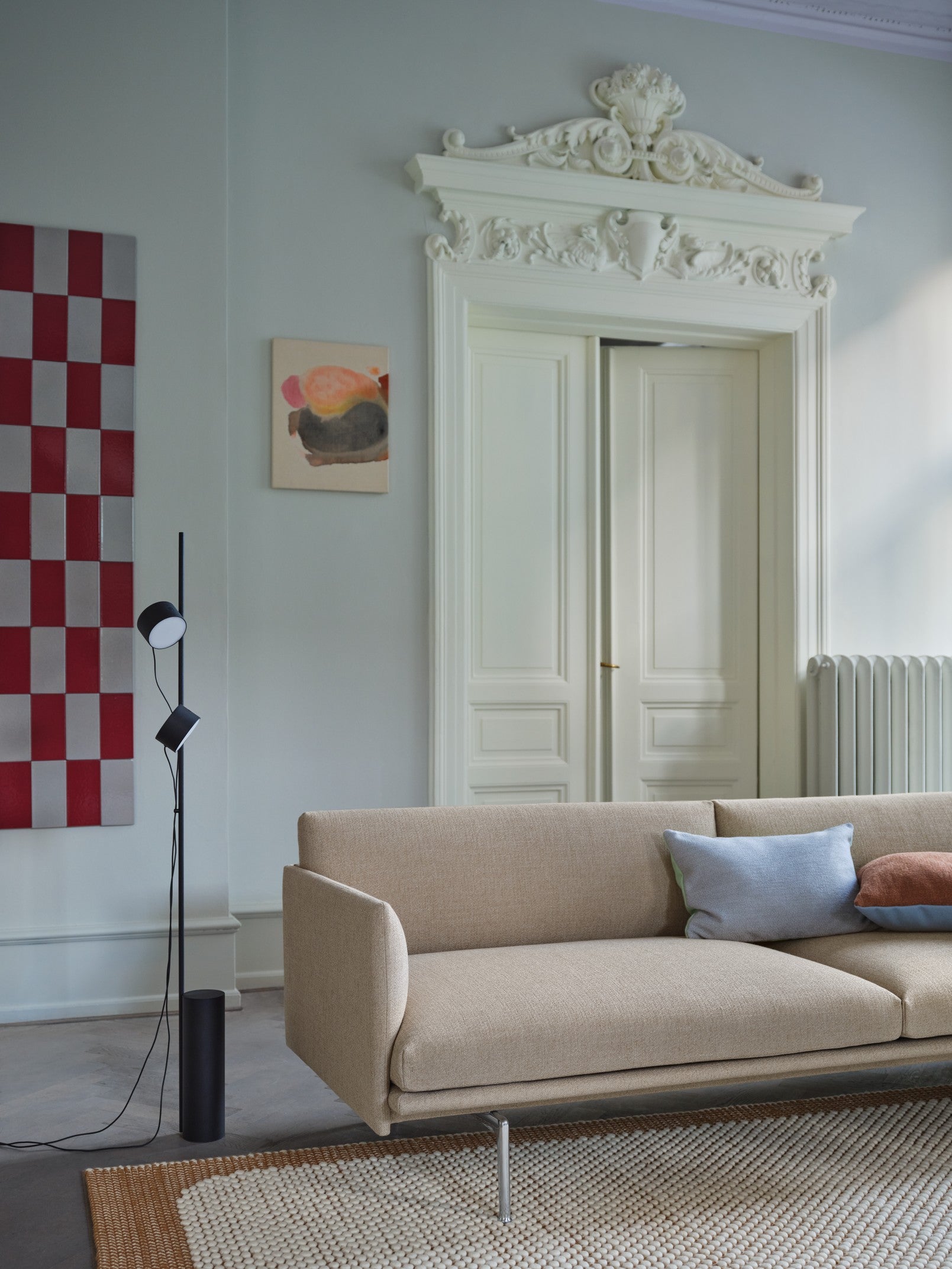Sofa 3-osobowa OUTLINE tapicerowana