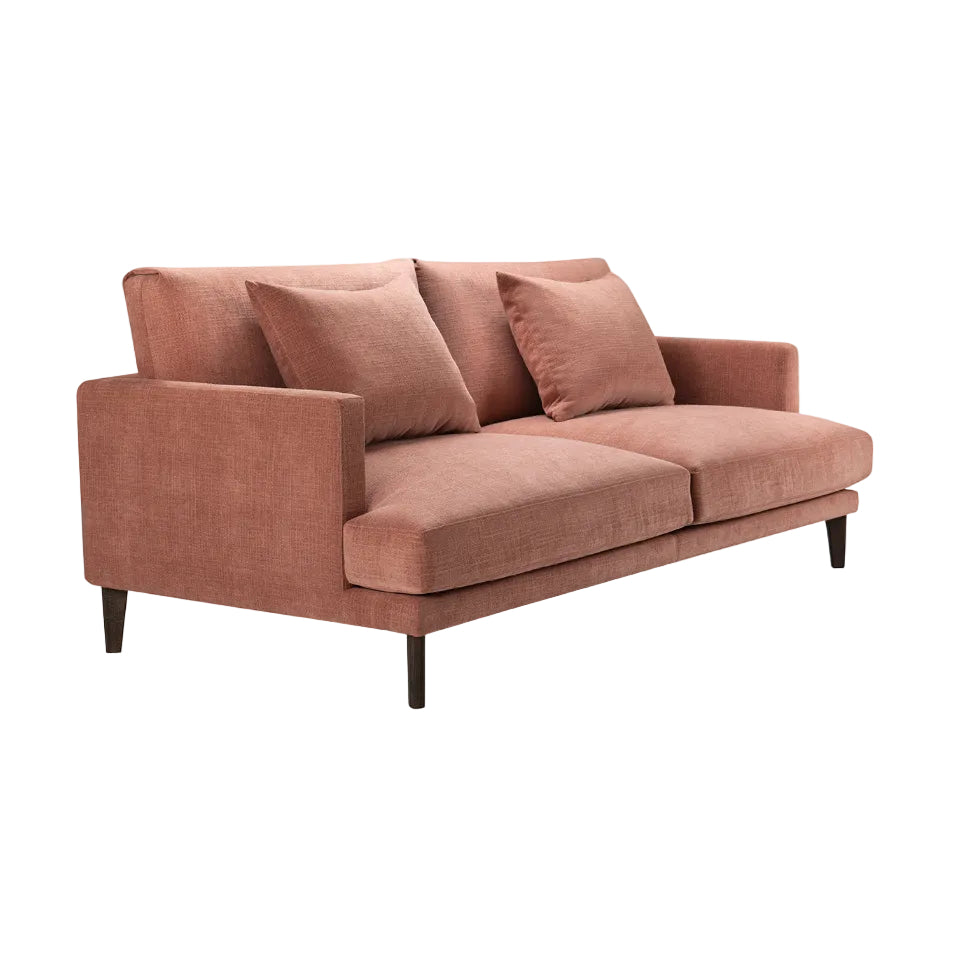 Sofa PARADISE gepolstert mit Eichenbasis