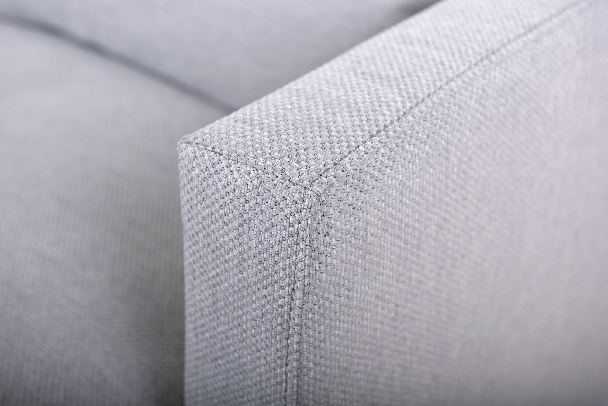 Sofa PARADISE gepolstert mit Eichenbasis