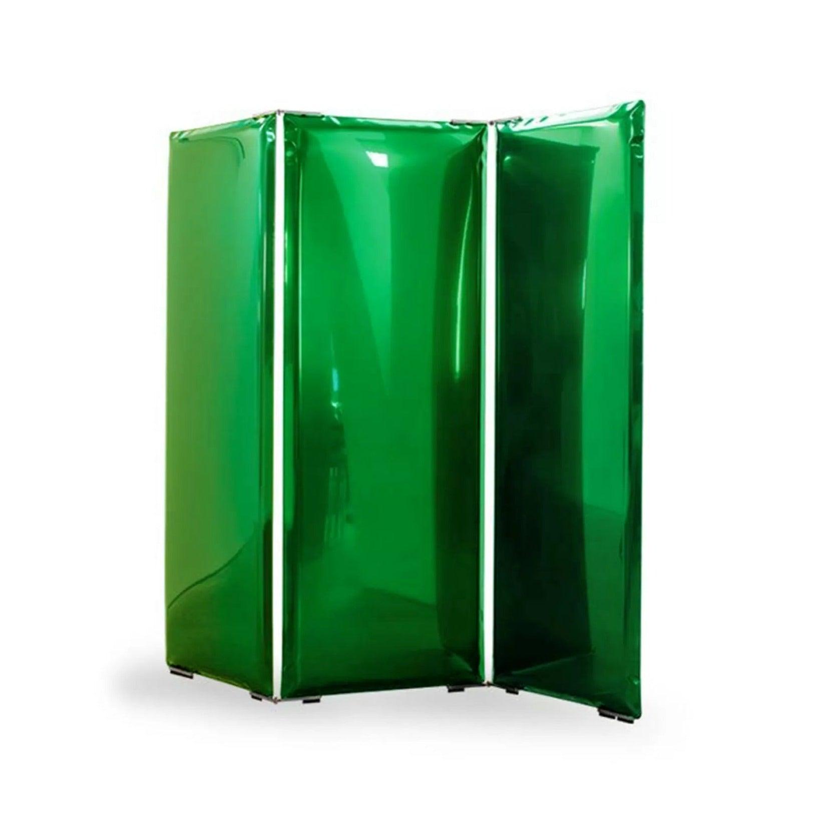 Parawan SONAR MIRROR gradient szmaragd Zieta Studio Eye on Design