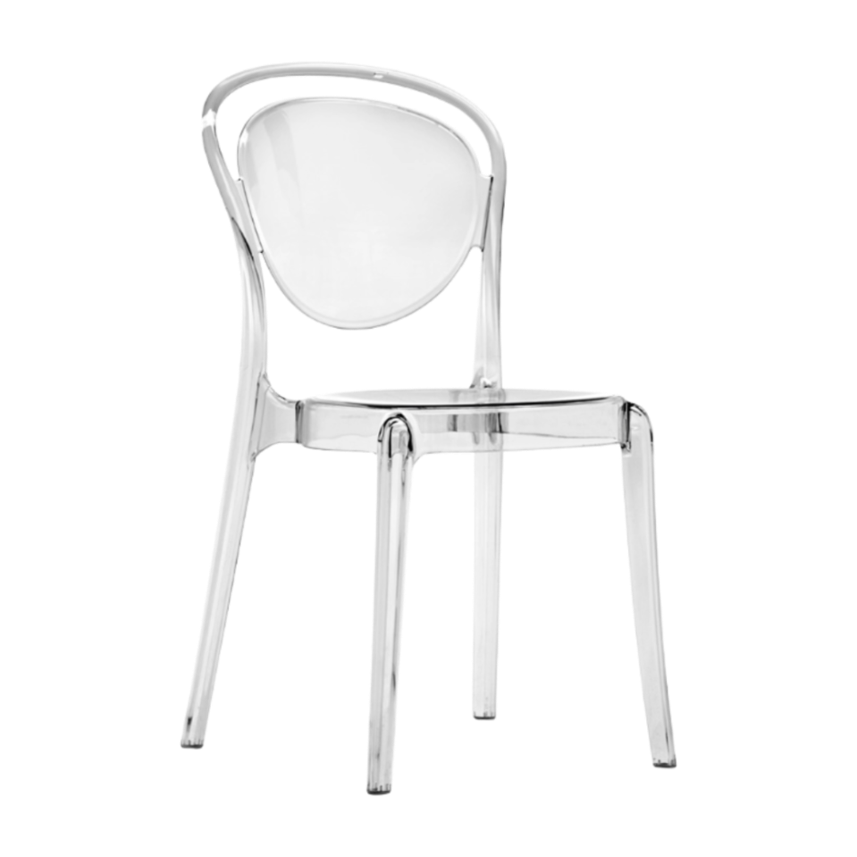 Stuhl PARISIENNE transparent