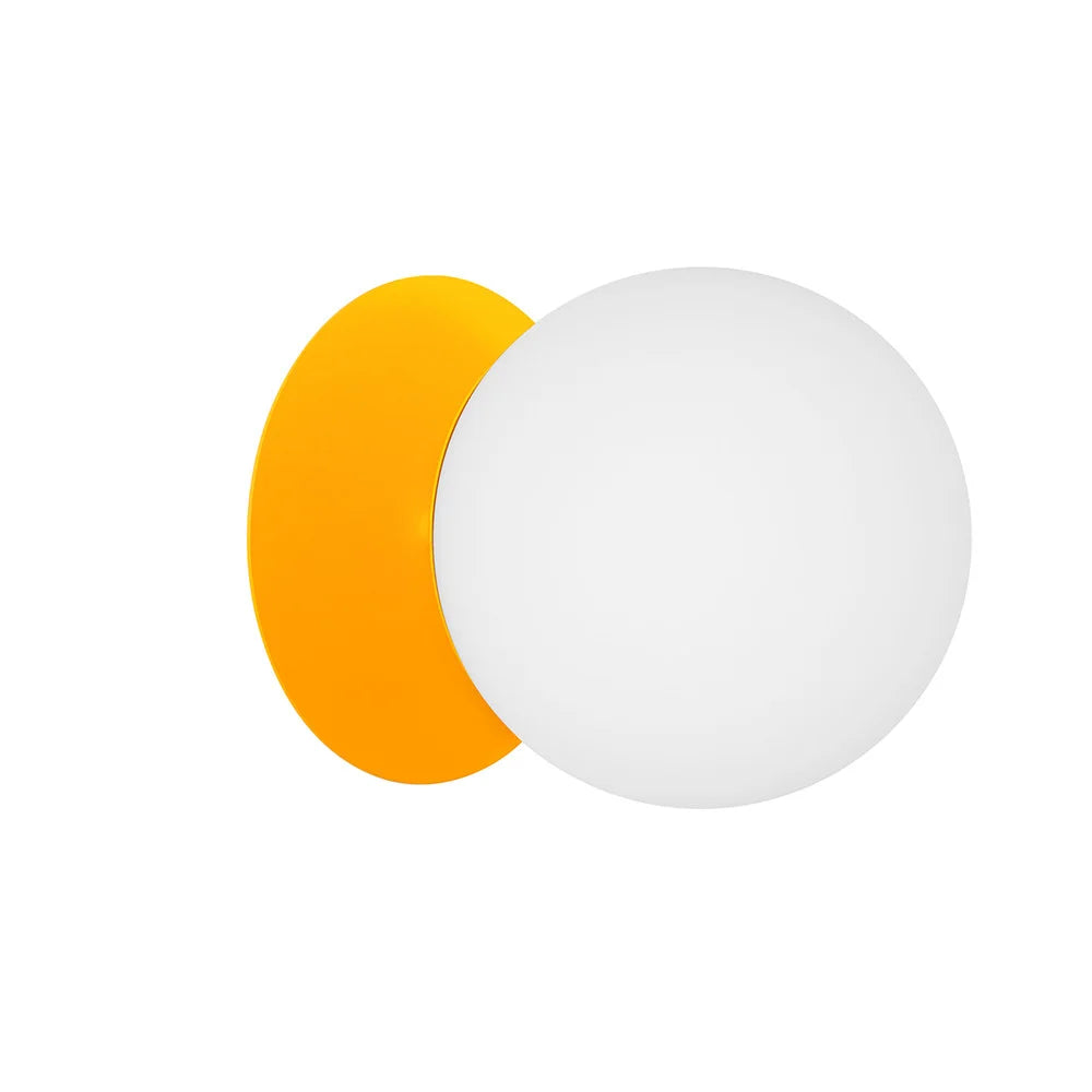 Wall lamp PLAAT orange