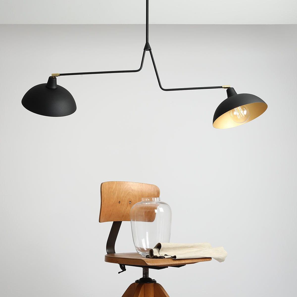 Plafon ESPACE DUO czarny Artera Eye on Design