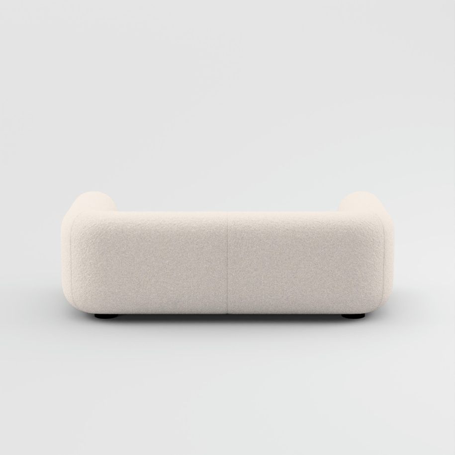 2,5-Personen-Sofa, gepolsterter praller