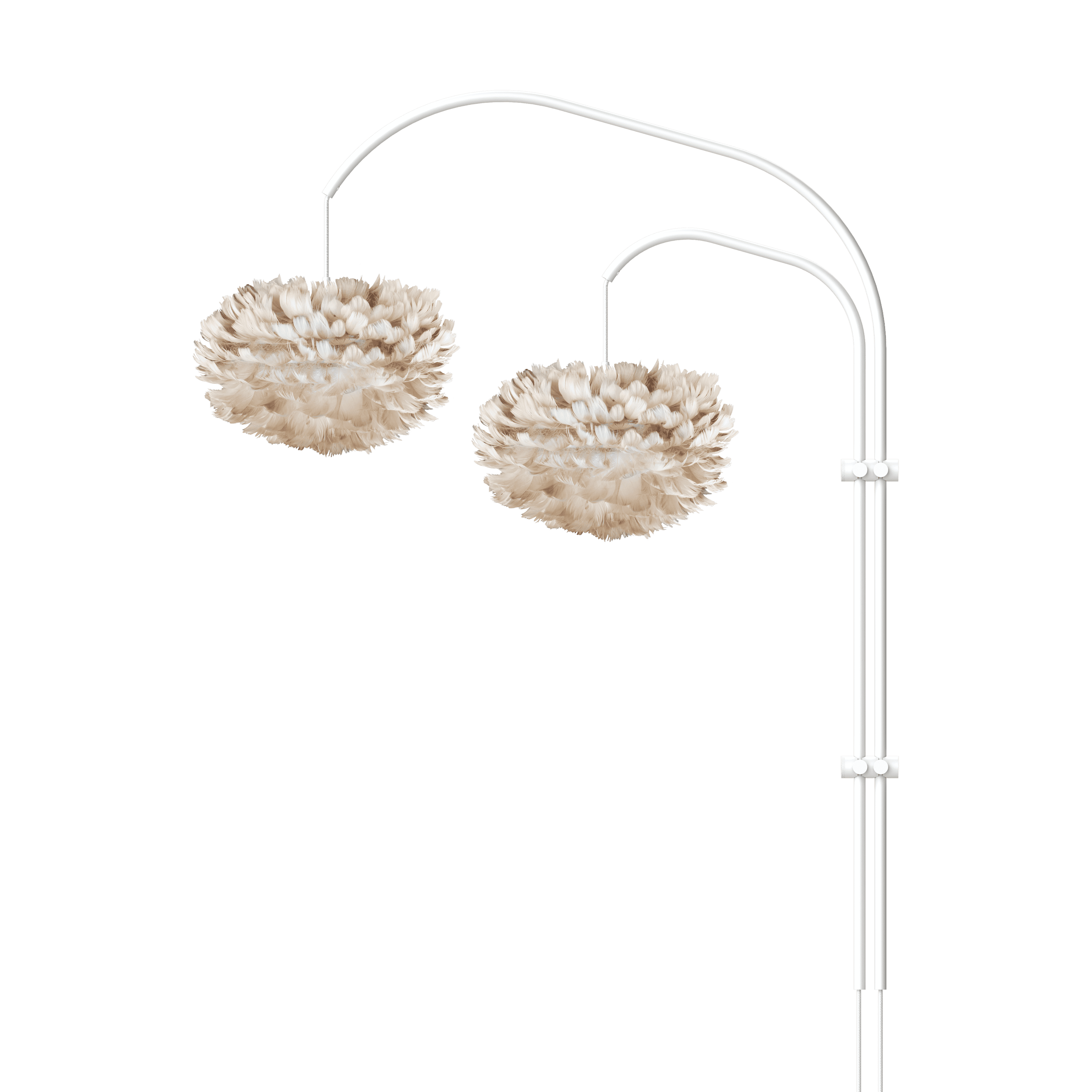 Podstawa lampy ściennej WILLOW DOUBLE biały UMAGE Eye on Design