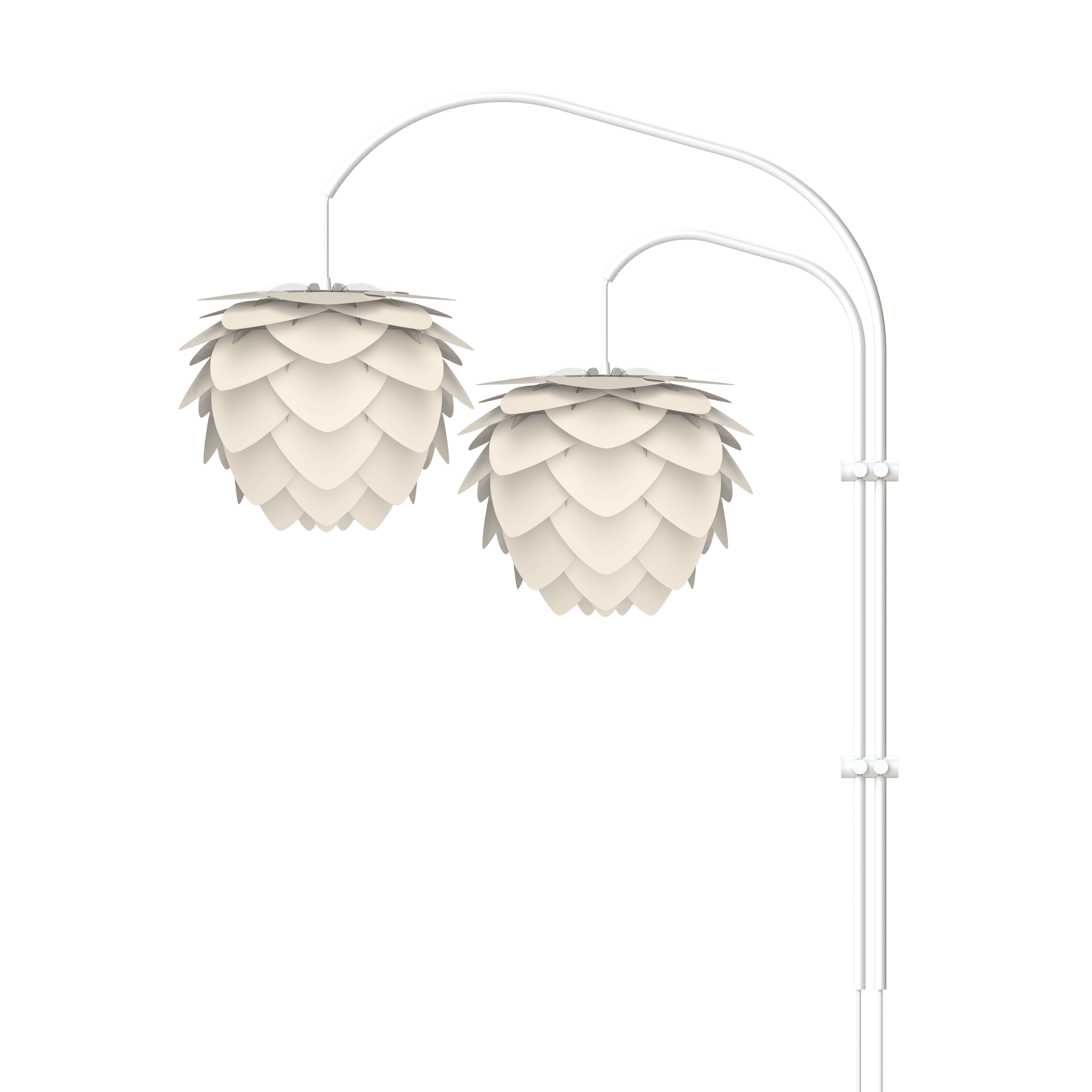 Podstawa lampy ściennej WILLOW DOUBLE biały UMAGE Eye on Design