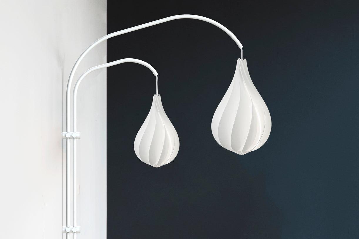 Podstawa lampy ściennej WILLOW DOUBLE biały UMAGE Eye on Design
