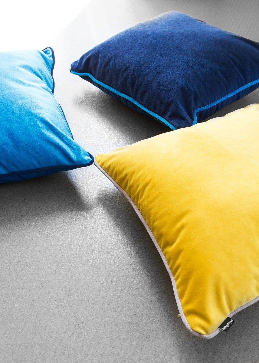 Poduszka dekoracyjna DUO żółty Poduszkowcy Eye on Design