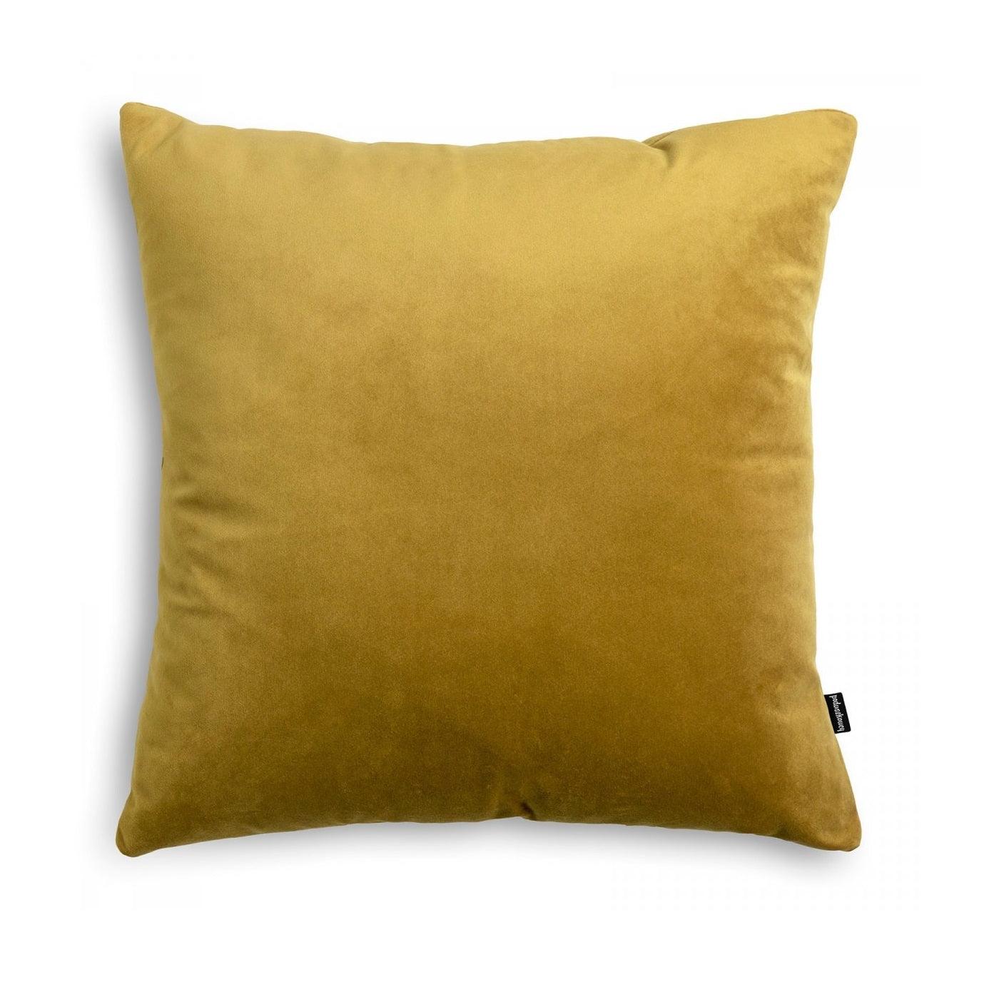 Poduszka dekoracyjna VELVET złoty Poduszkowcy 45x45 cm Eye on Design