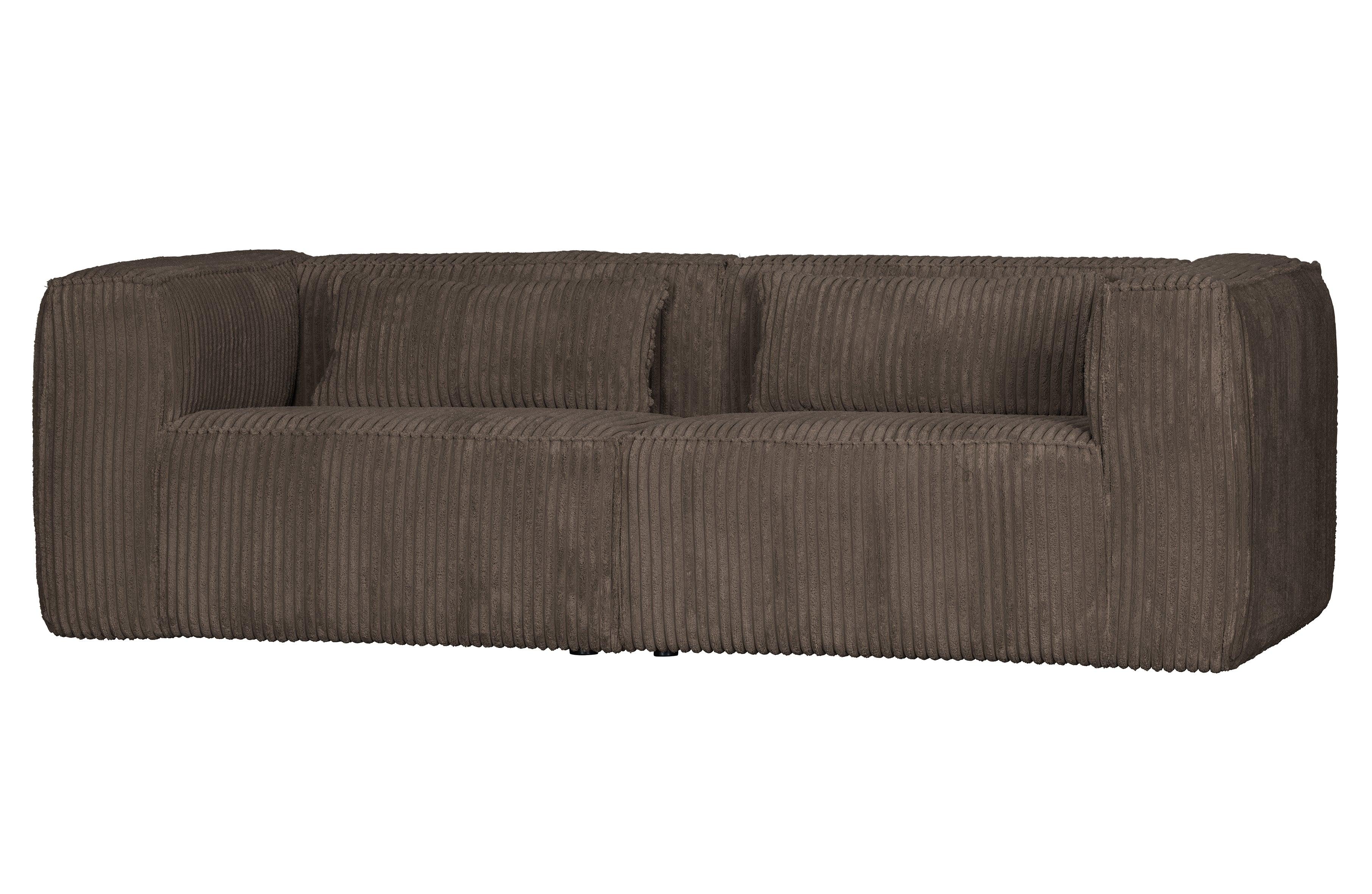 Poduszka sztruksowa BEAN RIB brązowy Woood Exclusive Eye on Design
