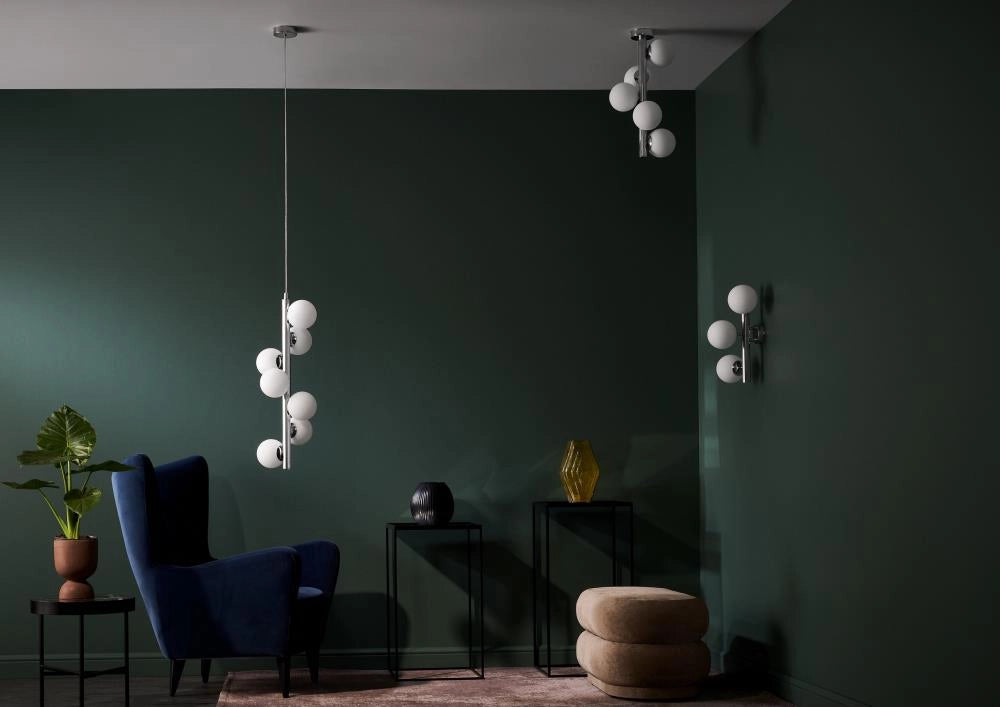 Three-Point Wall Lamp CUMULUS Chrome