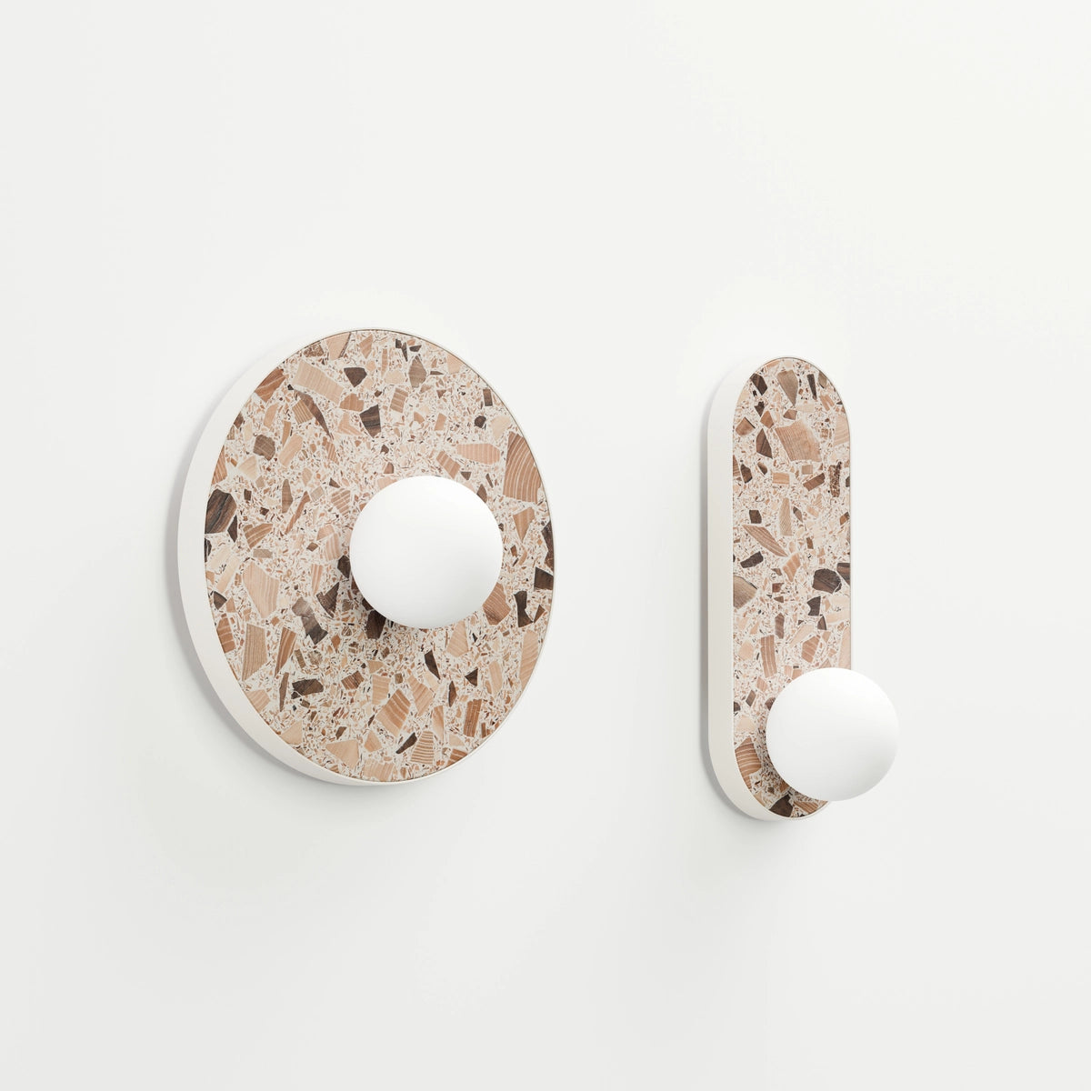 Oval Wall Lamp LEGRA Cream