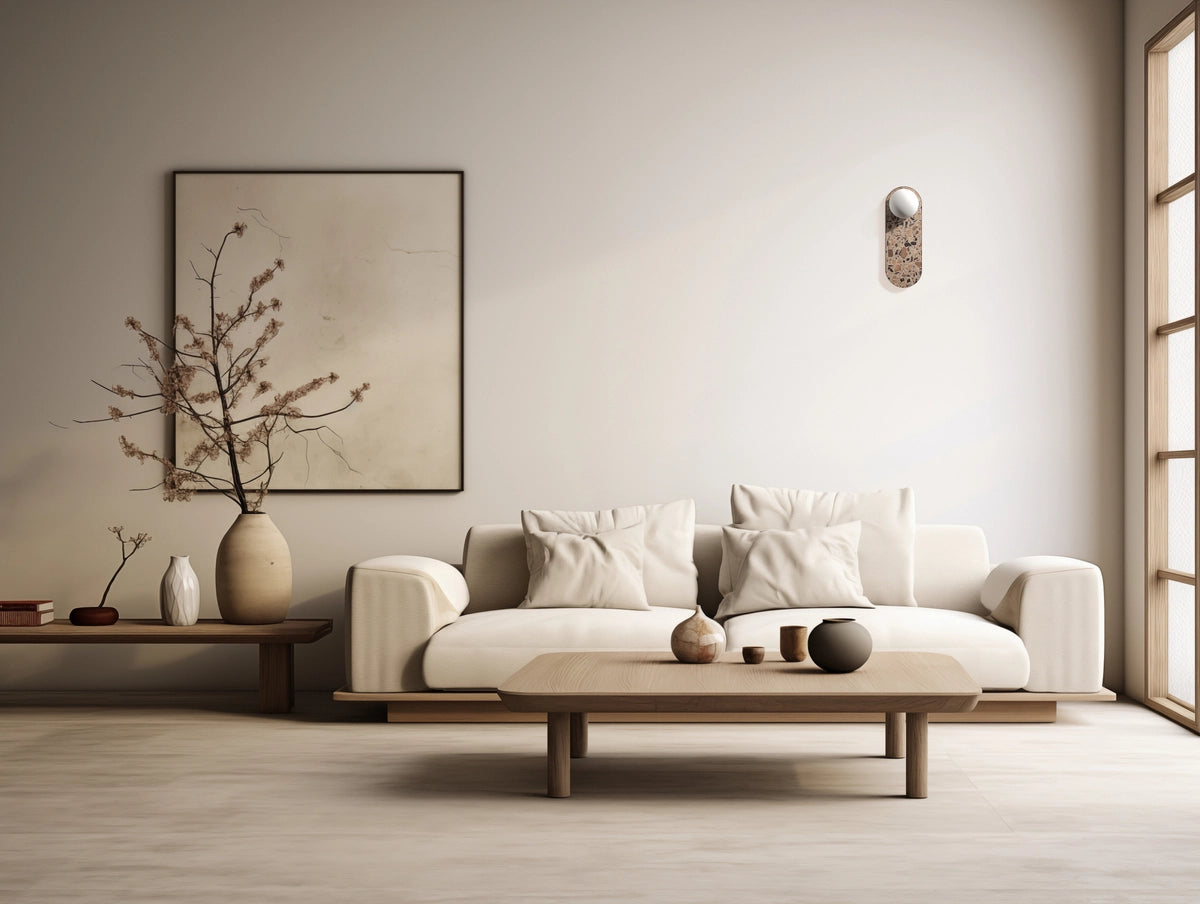 Oval Wall Lamp LEGRA Cream