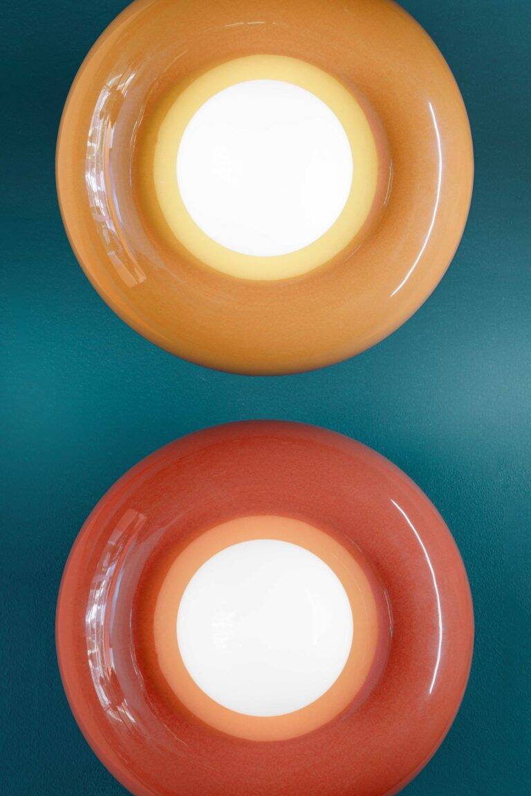 Keramikwand Lampe Bumbum Green Benzin