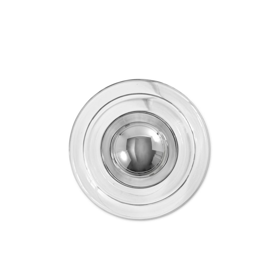 Glaswandlampe drücken