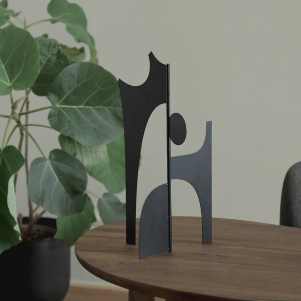 CONTOUR PIECE decoration black