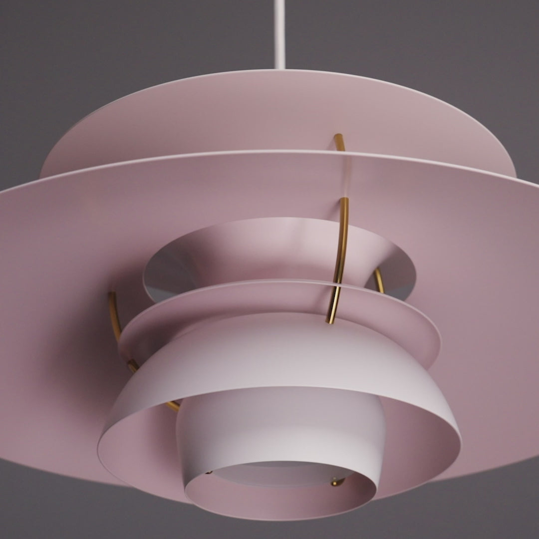Lampa wisząca PH 5 monochromatyczny niebieski