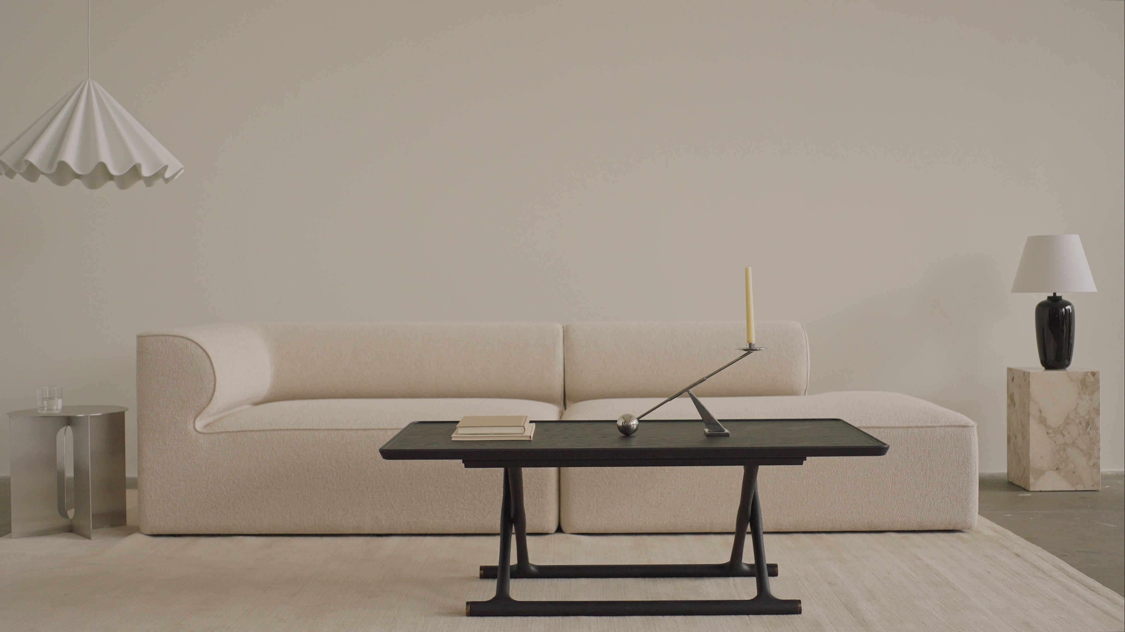 JÄGER Coffee Table Black Oak Wood