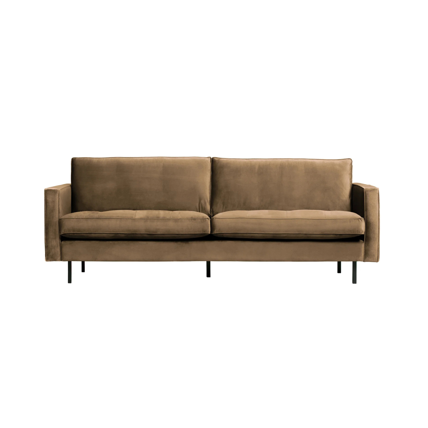 Samtsofa 2,5-Personen Rodeo Classic Taupe