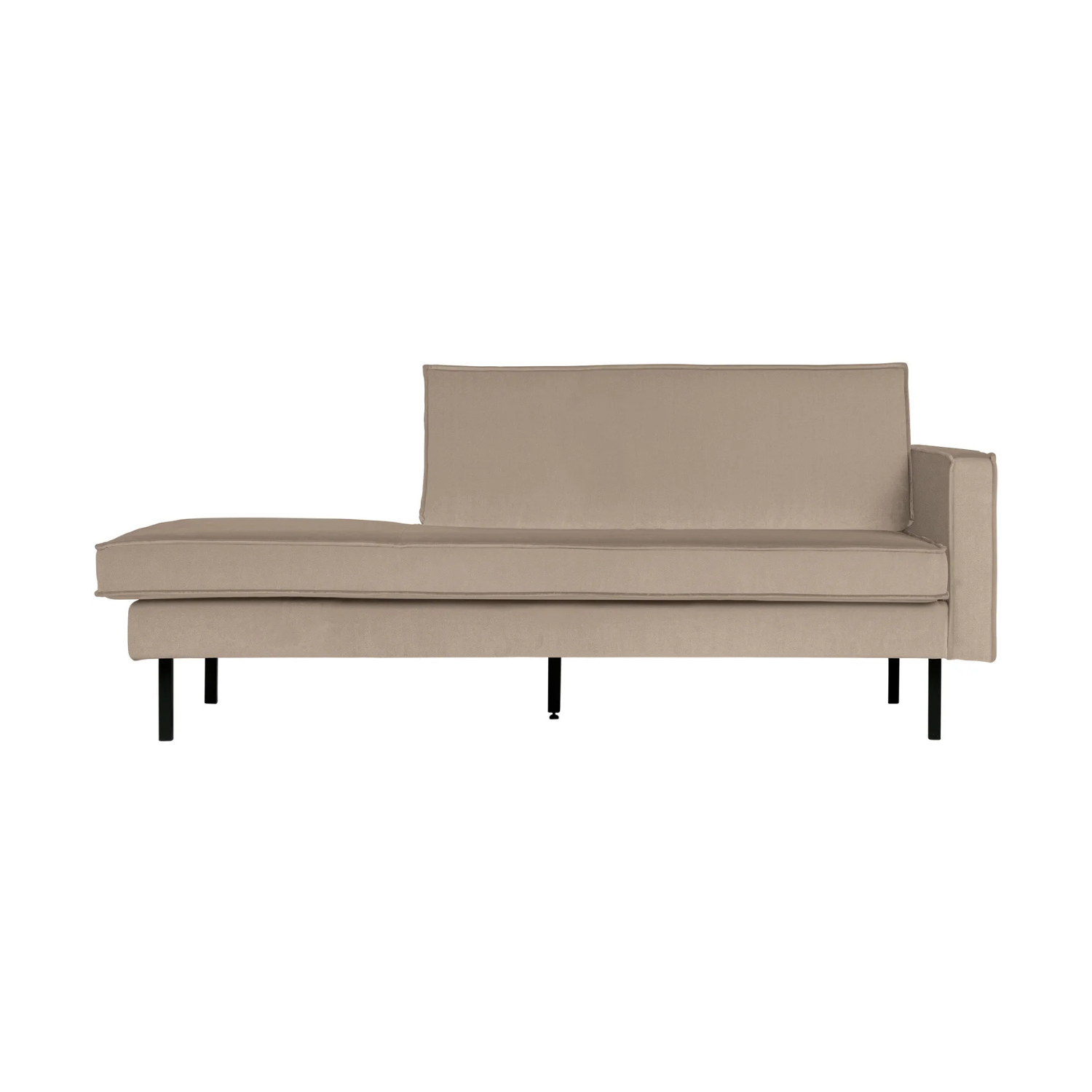 Samt -Chaise -Right Rodeo Khaki