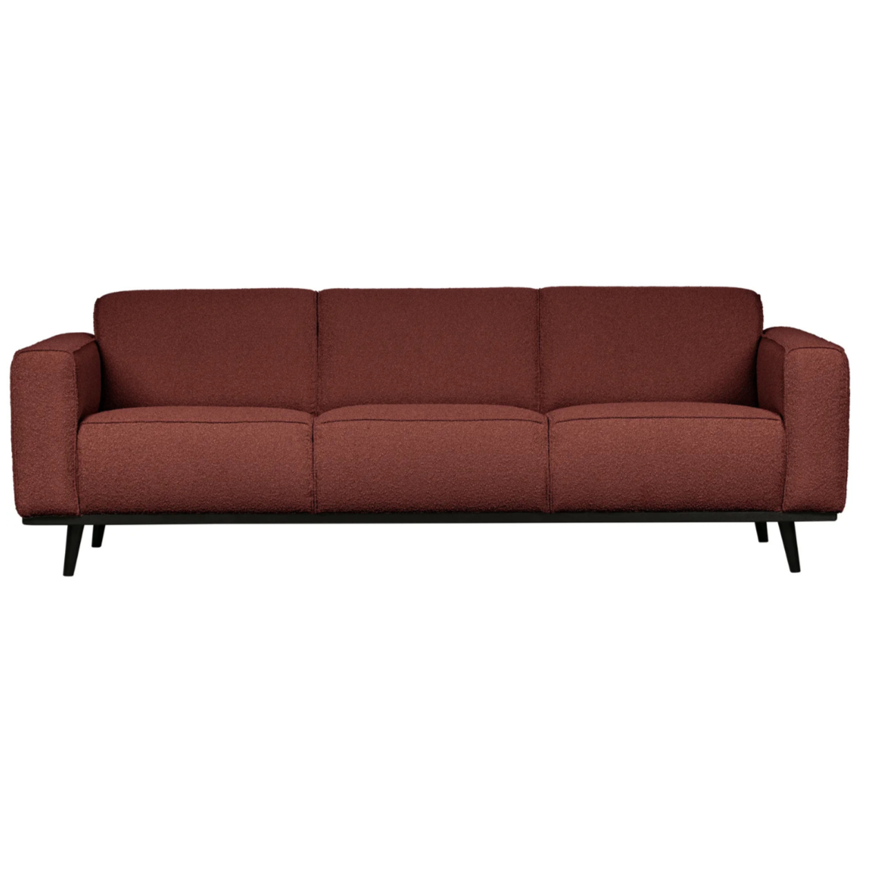 3-Personen-Sofa Statement Boucle Chestnut