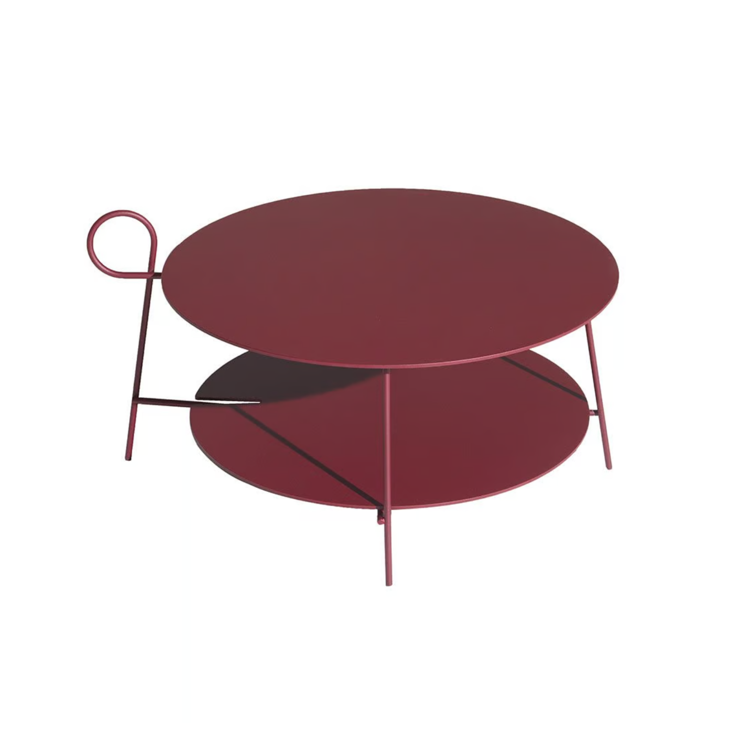 Couchtisch CARMINA burgund
