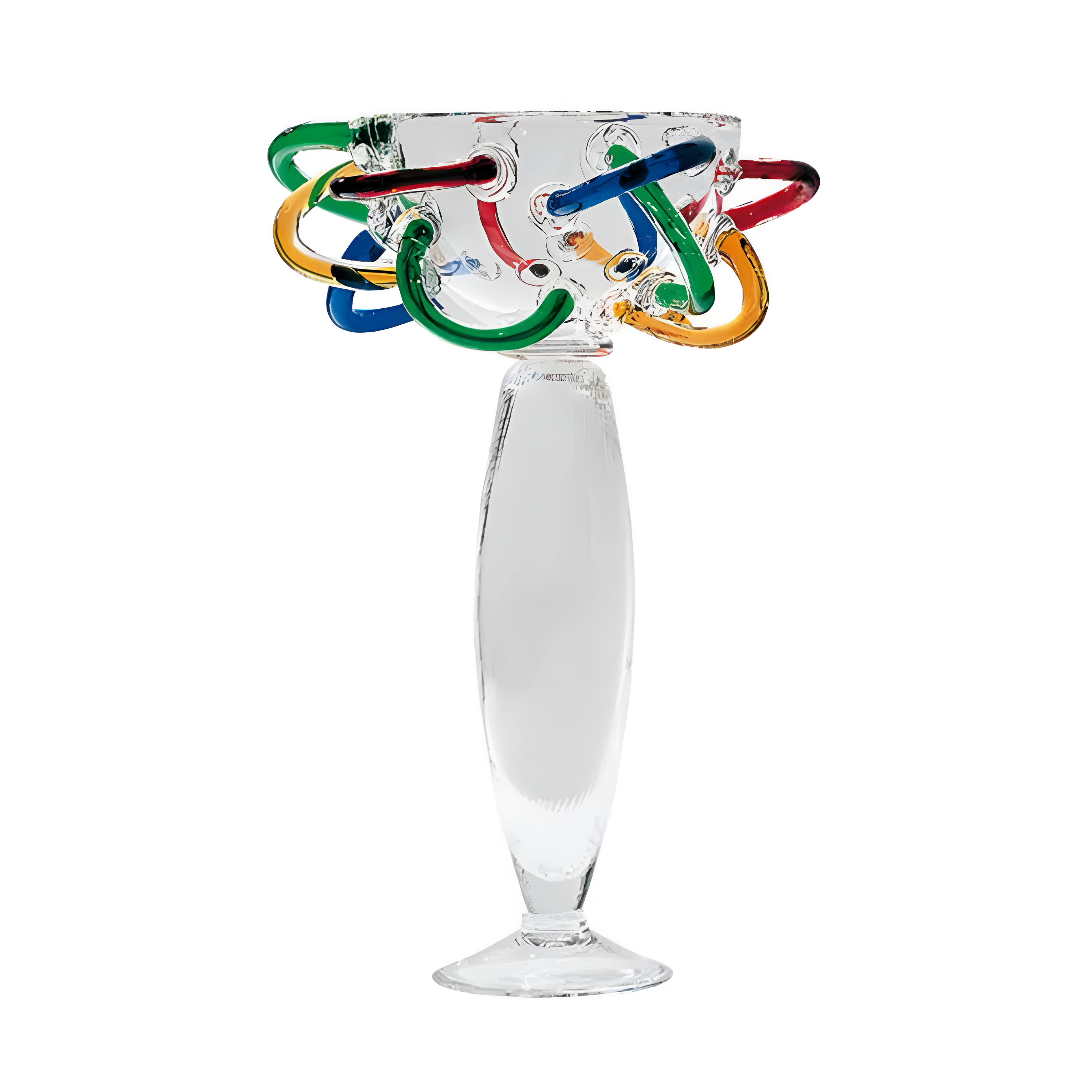 Schale OLGA farbig geblasenes Glas
