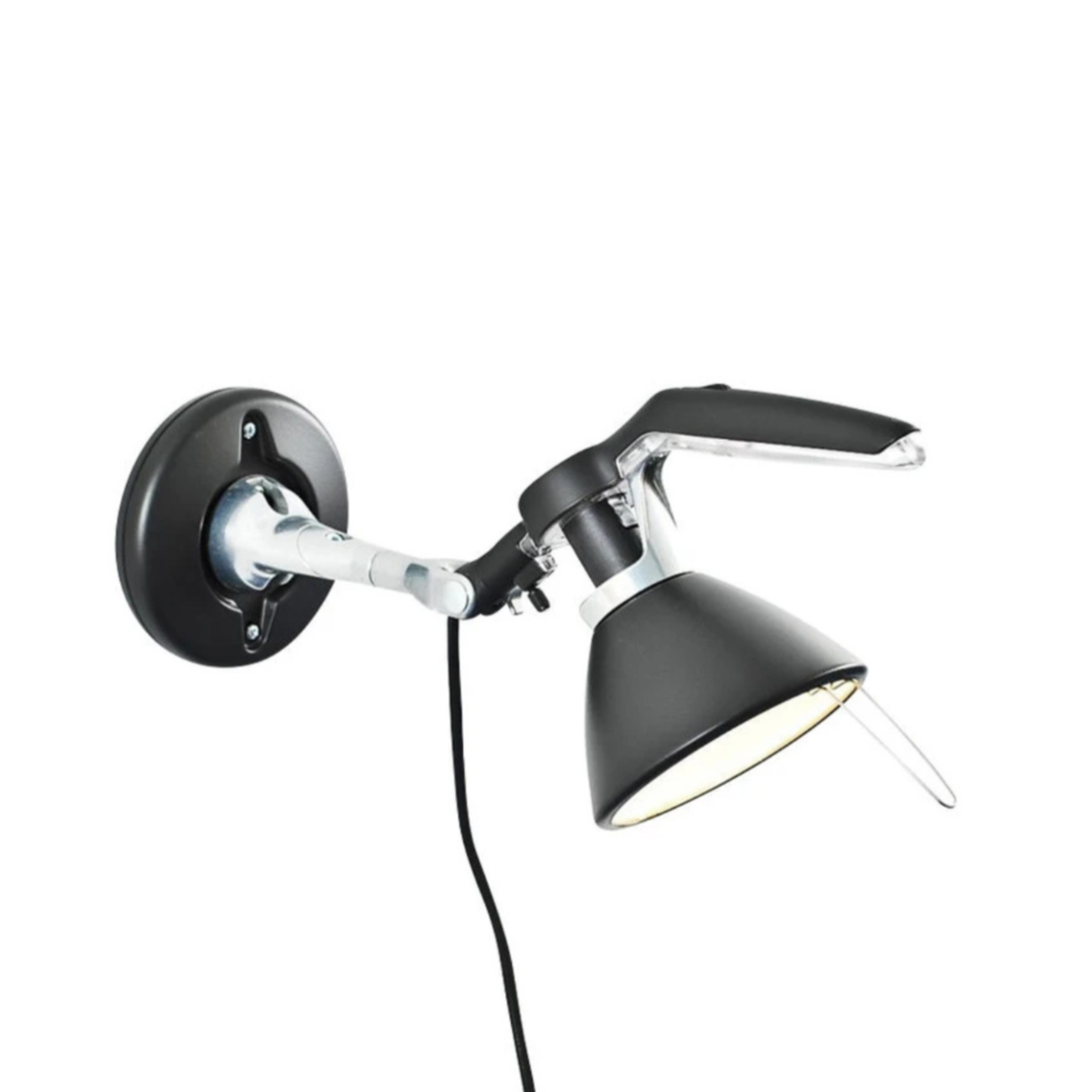 Adjustable Wall Lamp FORTEBRACCIO Black