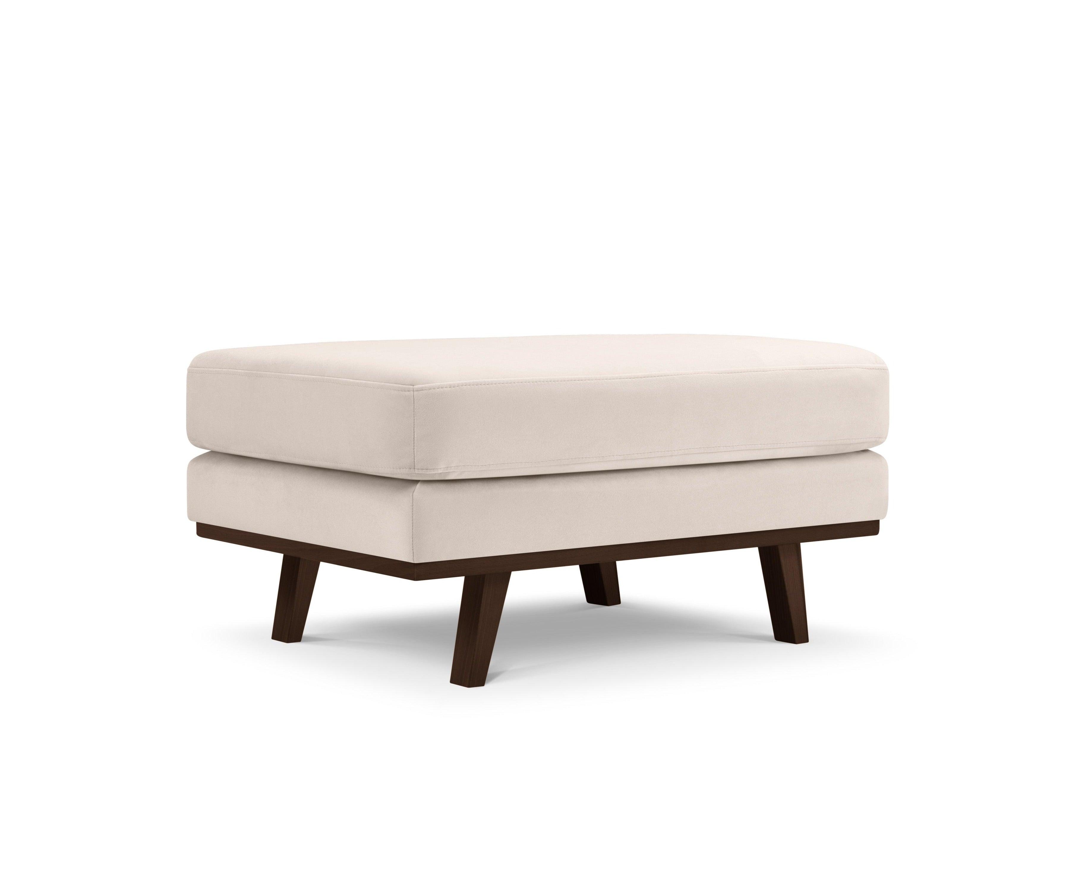 Puf aksamitny HEBE beżowy Mazzini Sofas Eye on Design